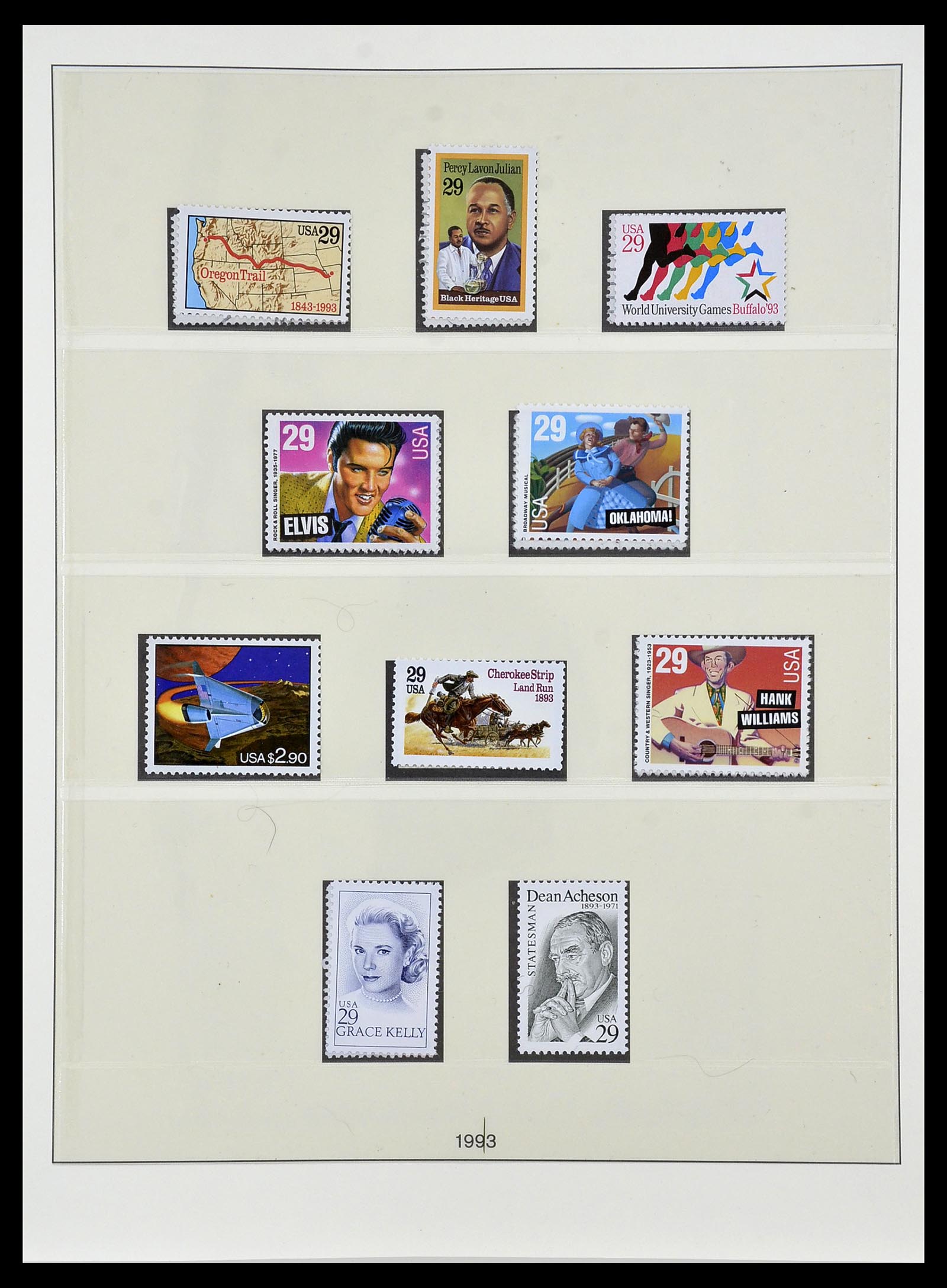 34024 340 - Stamp collection 34024 USA 1857-1995.