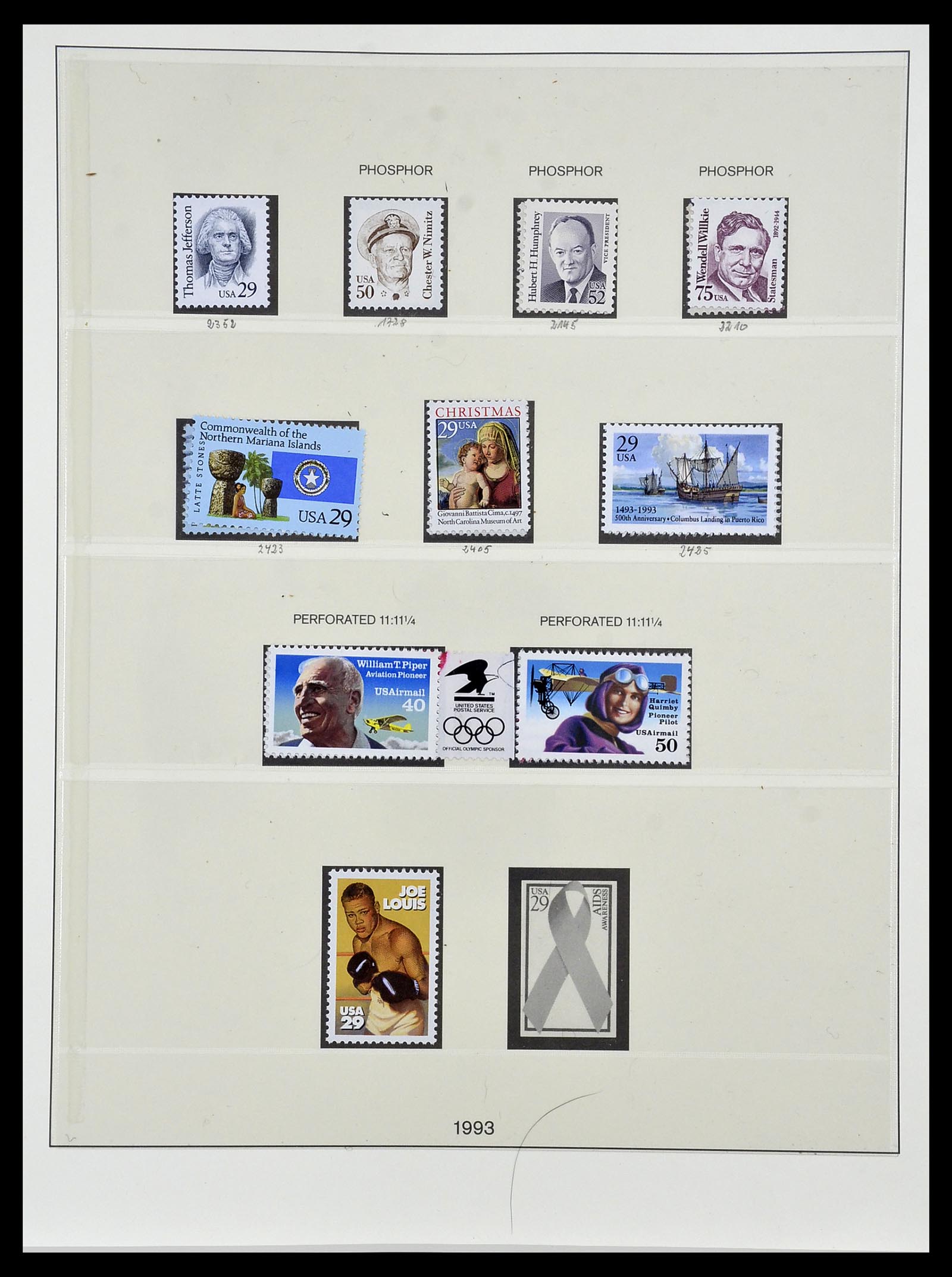 34024 343 - Stamp collection 34024 USA 1857-1995.