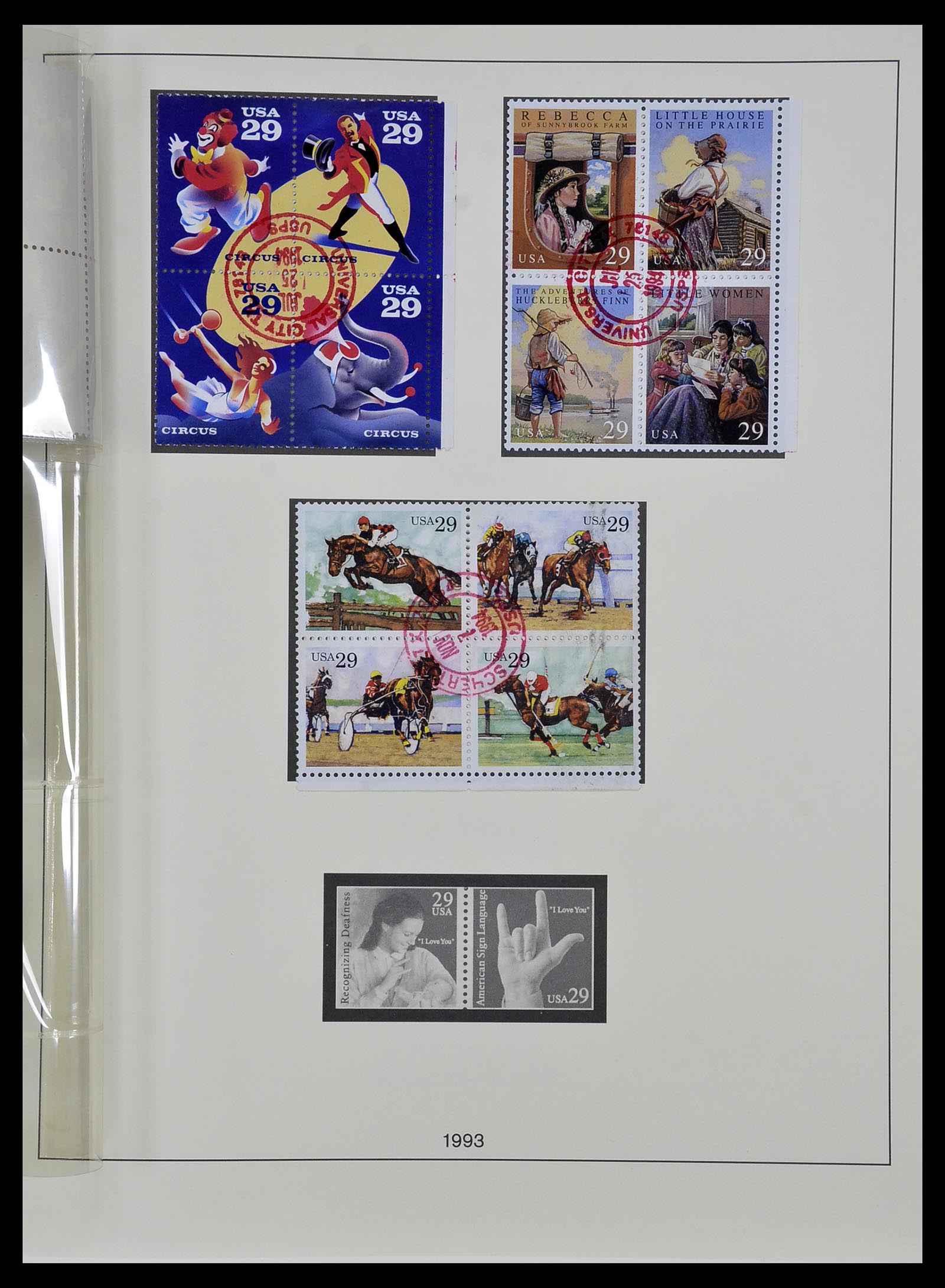 34024 346 - Stamp collection 34024 USA 1857-1995.