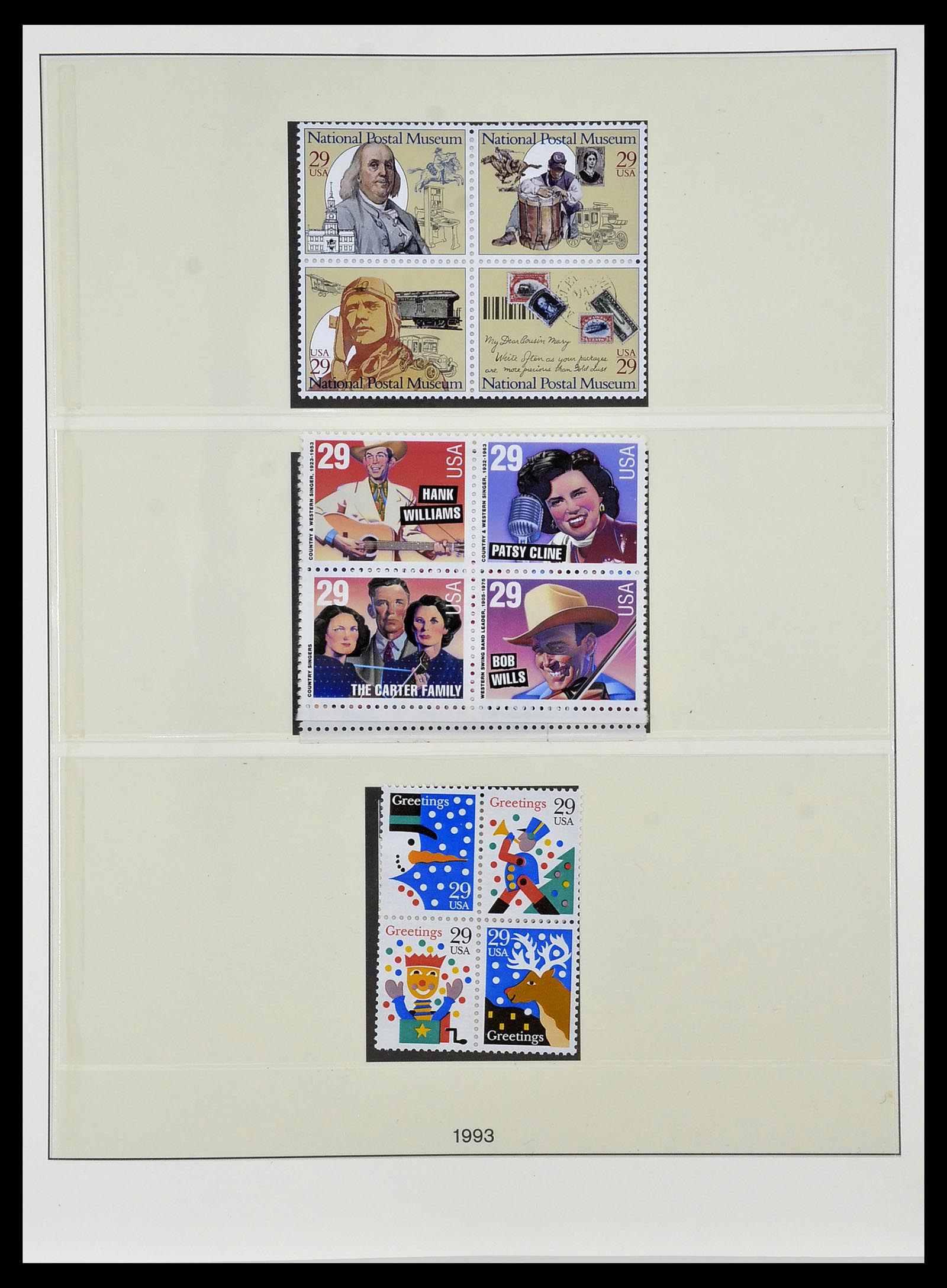 34024 348 - Stamp collection 34024 USA 1857-1995.