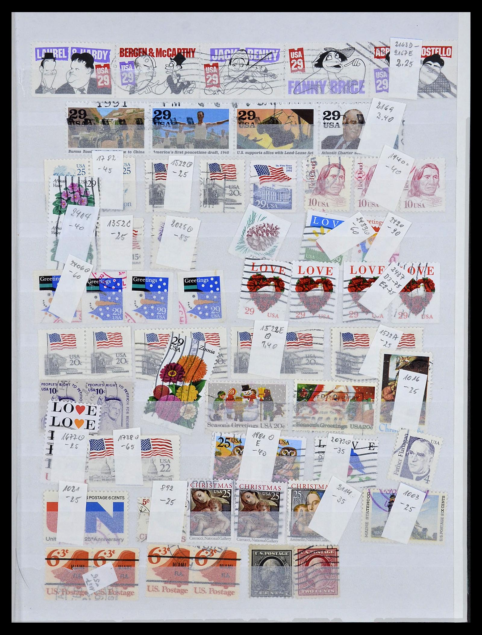 34024 365 - Stamp collection 34024 USA 1857-1995.