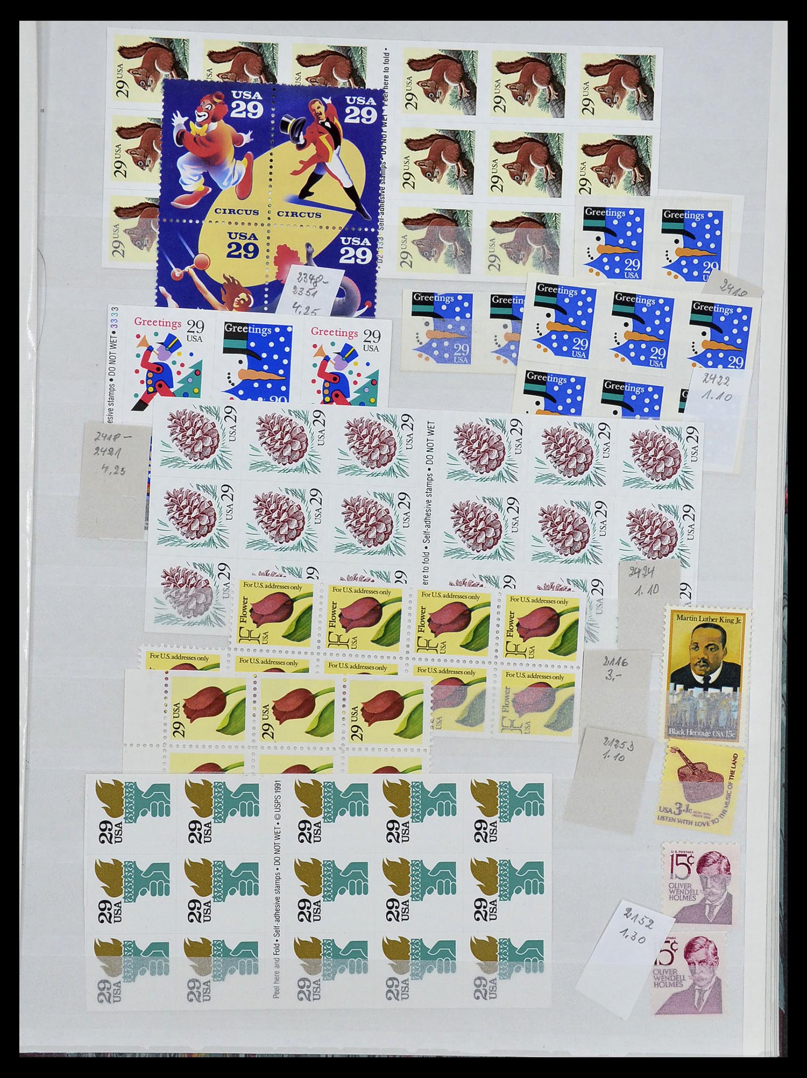 34024 370 - Stamp collection 34024 USA 1857-1995.