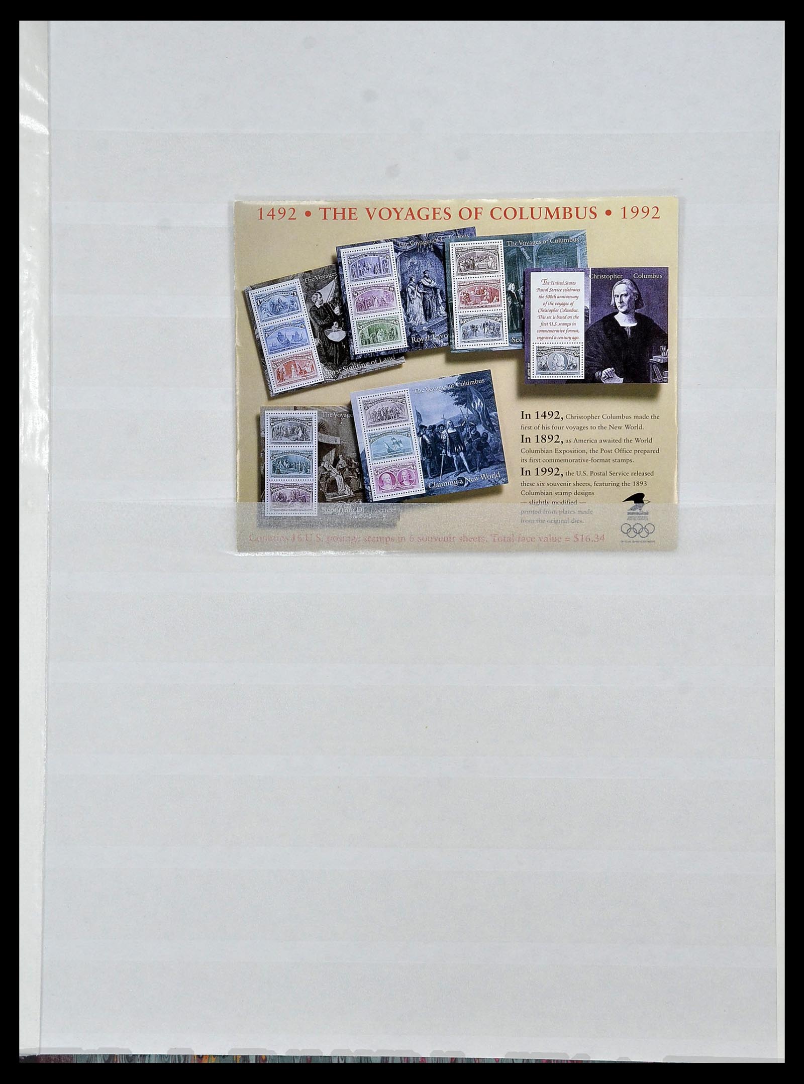 34024 378 - Postzegelverzameling 34024 USA 1857-1995.