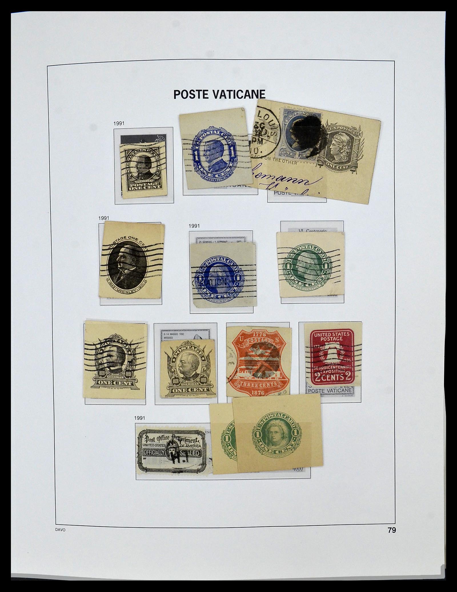 34026 012 - Stamp collection 34026 USA 1851-2001.
