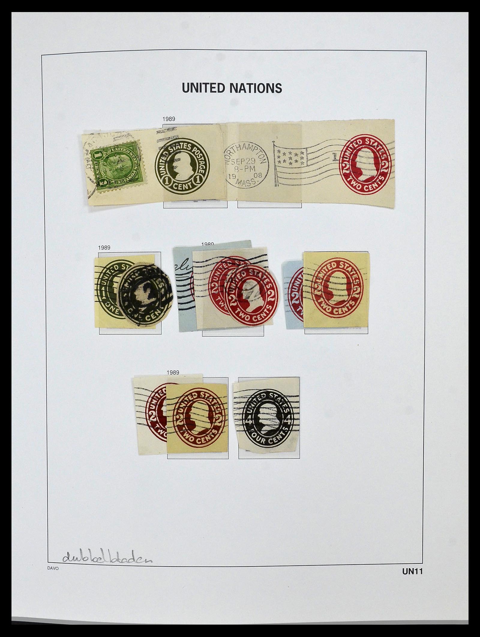 34026 015 - Stamp collection 34026 USA 1851-2001.