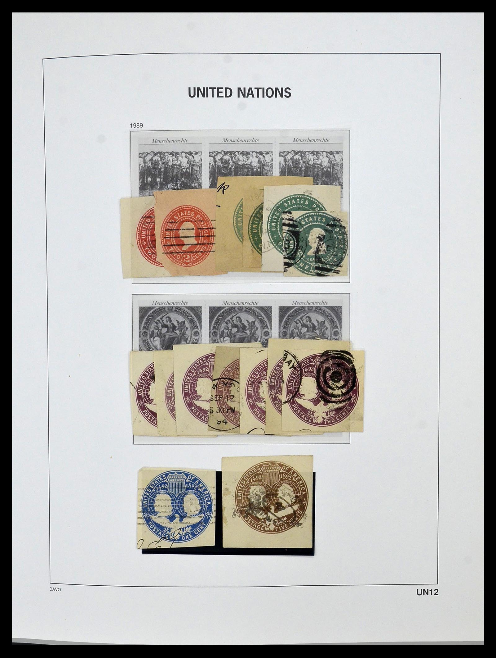34026 016 - Postzegelverzameling 34026 USA 1851-2001.