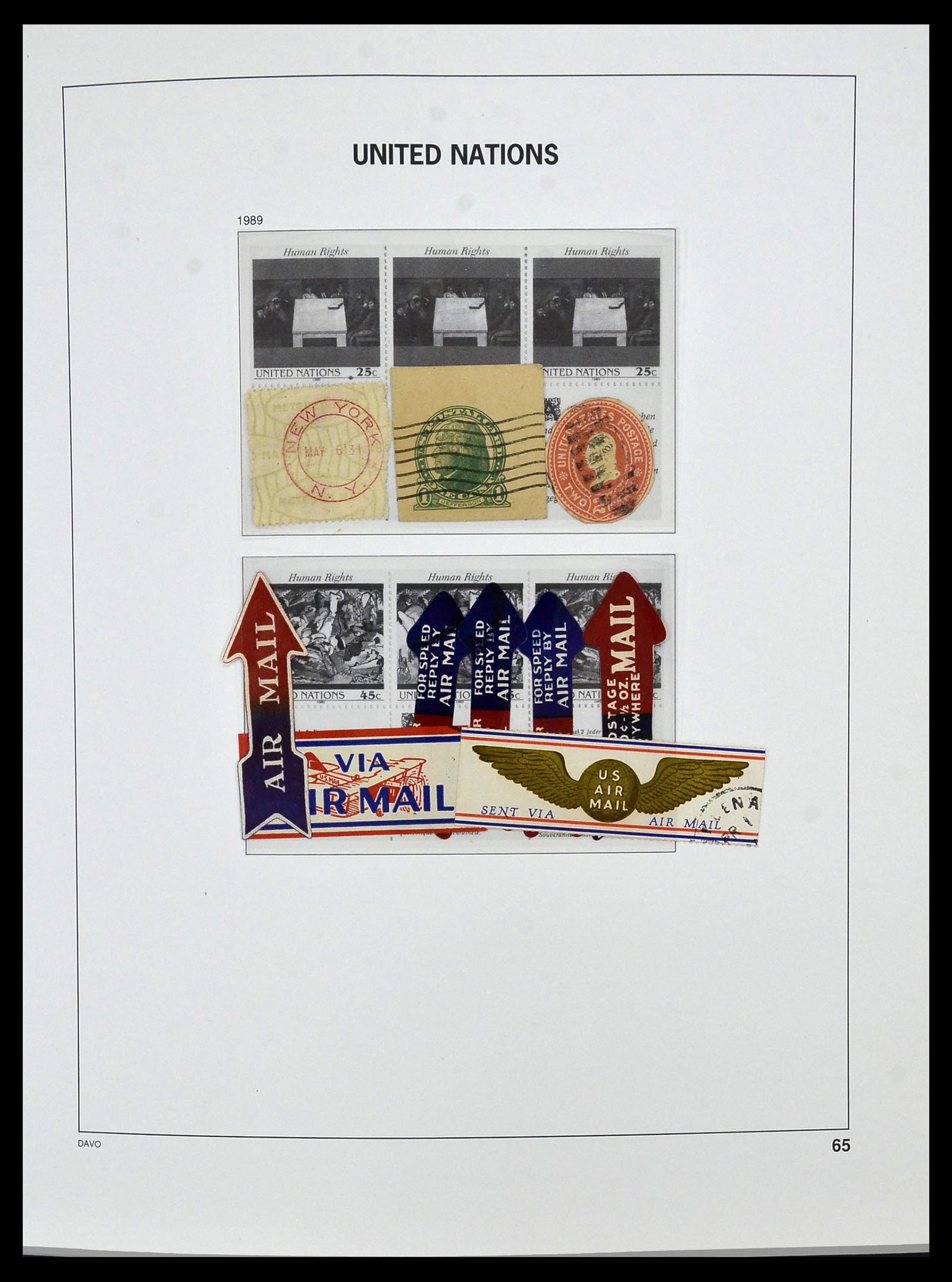 34026 020 - Postzegelverzameling 34026 USA 1851-2001.