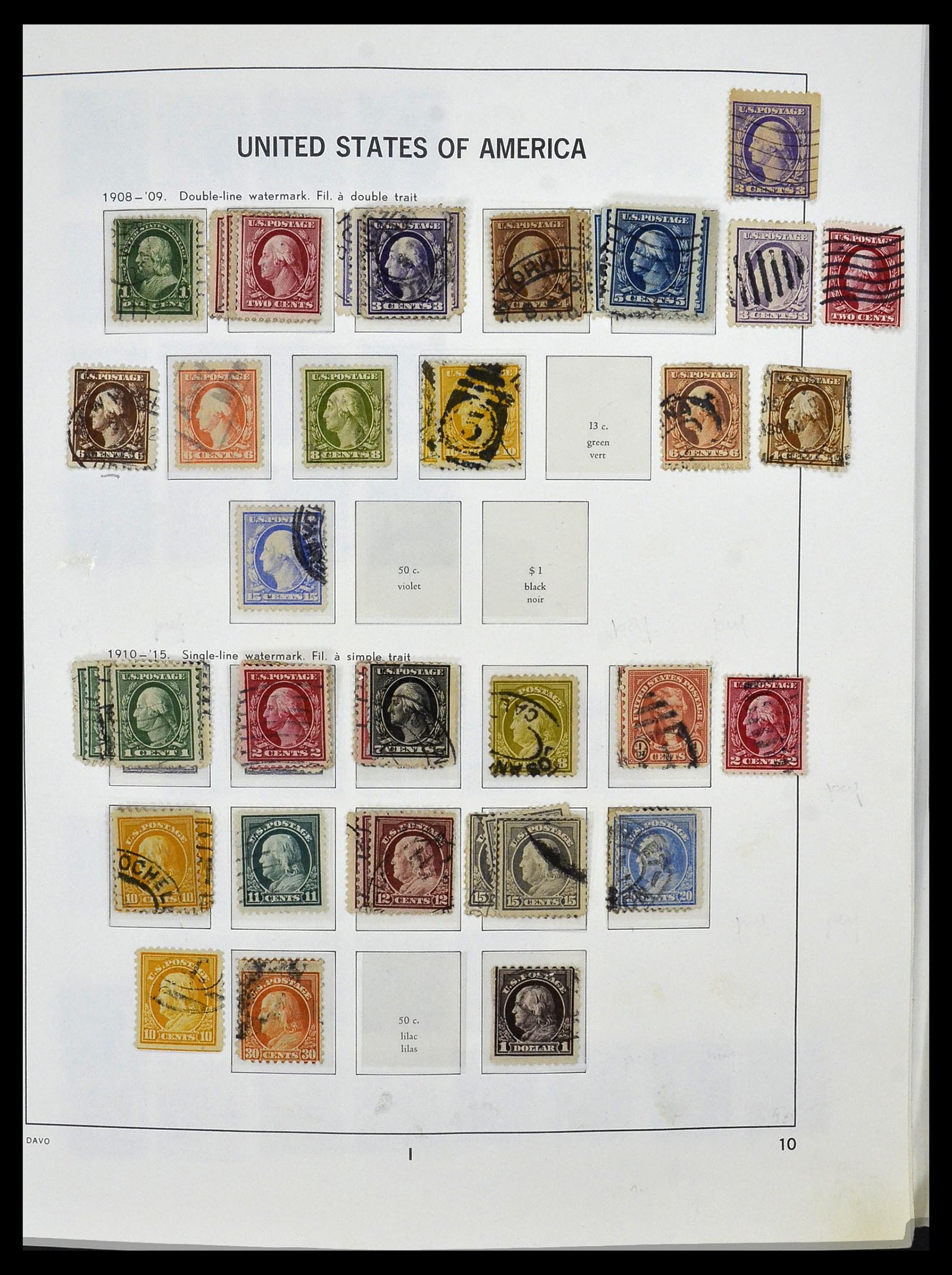 34026 023 - Stamp collection 34026 USA 1851-2001.