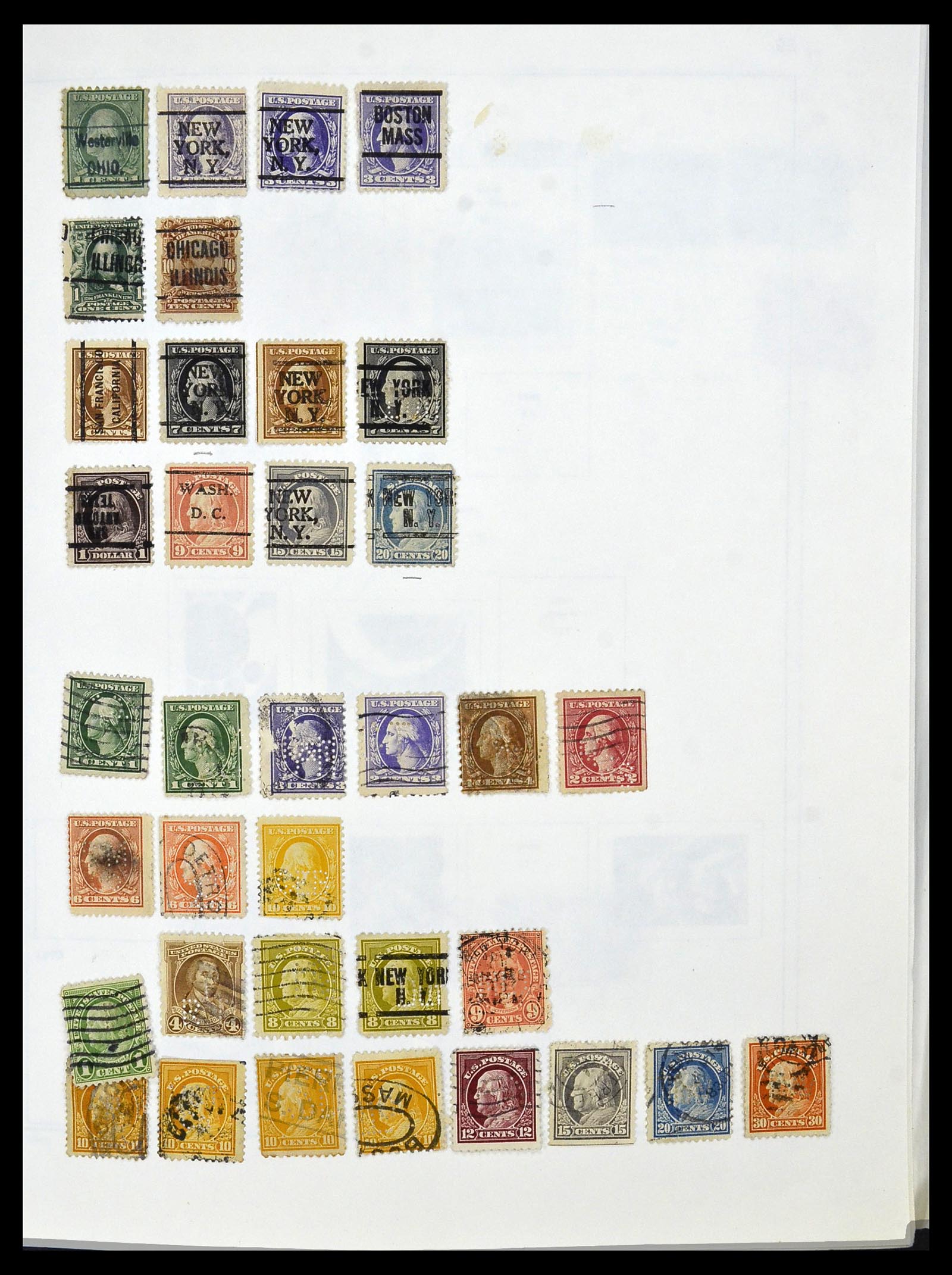 34026 024 - Postzegelverzameling 34026 USA 1851-2001.