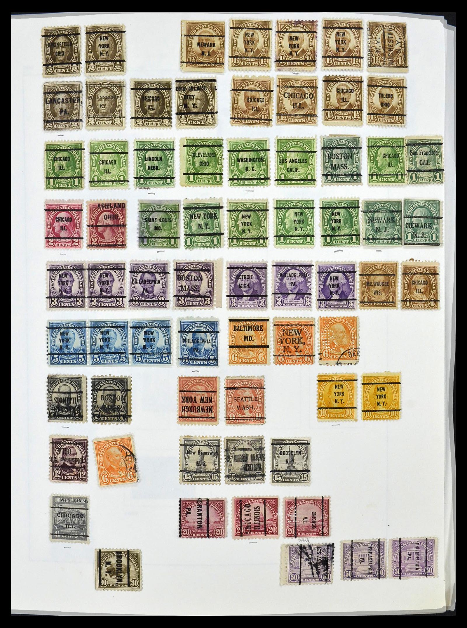34026 028 - Stamp collection 34026 USA 1851-2001.