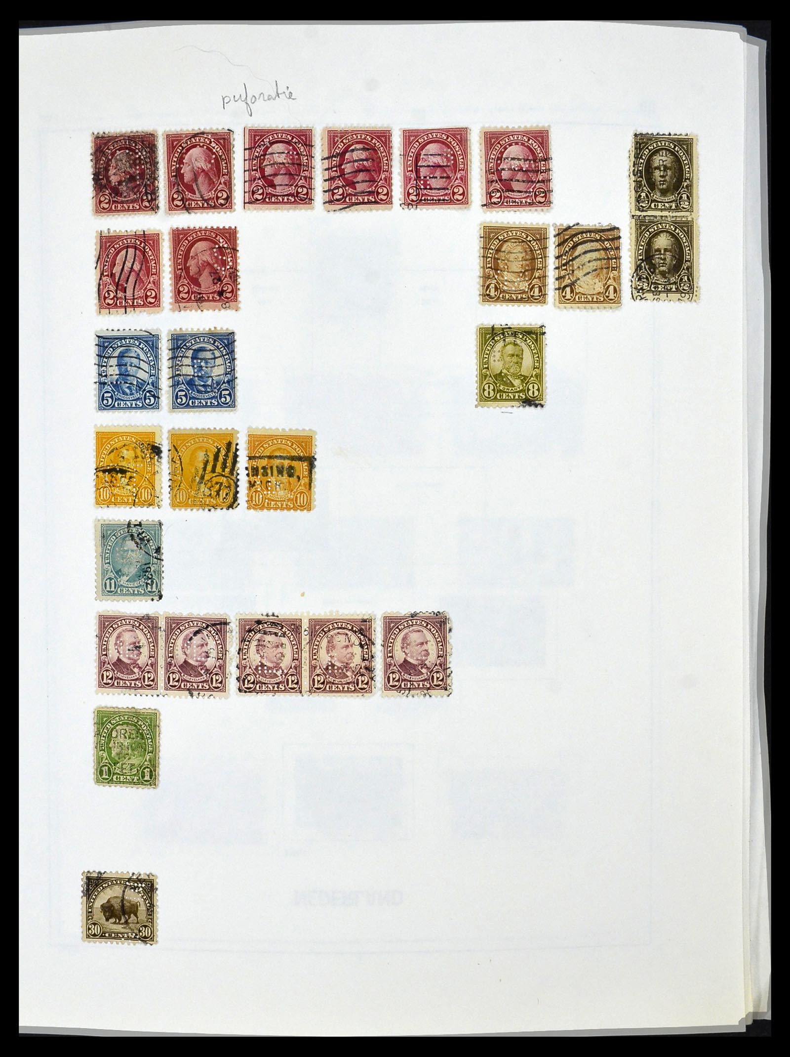 34026 029 - Postzegelverzameling 34026 USA 1851-2001.