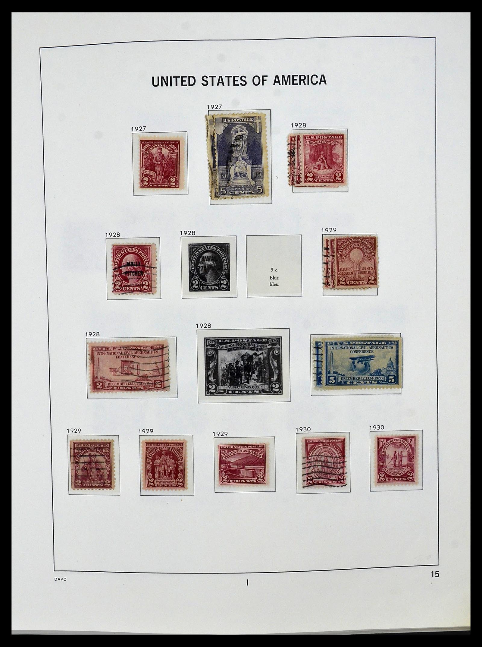 34026 031 - Postzegelverzameling 34026 USA 1851-2001.