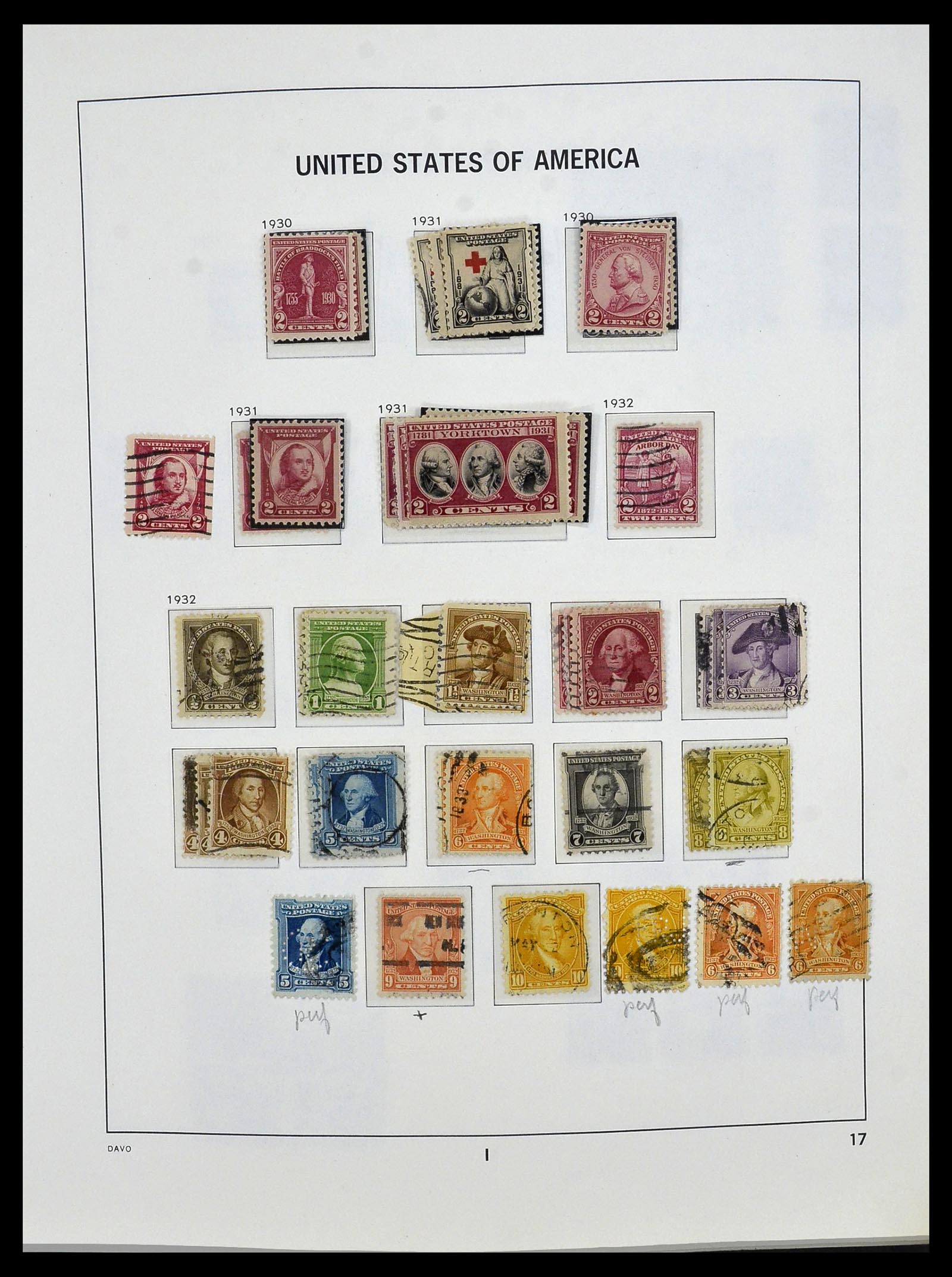 34026 032 - Stamp collection 34026 USA 1851-2001.
