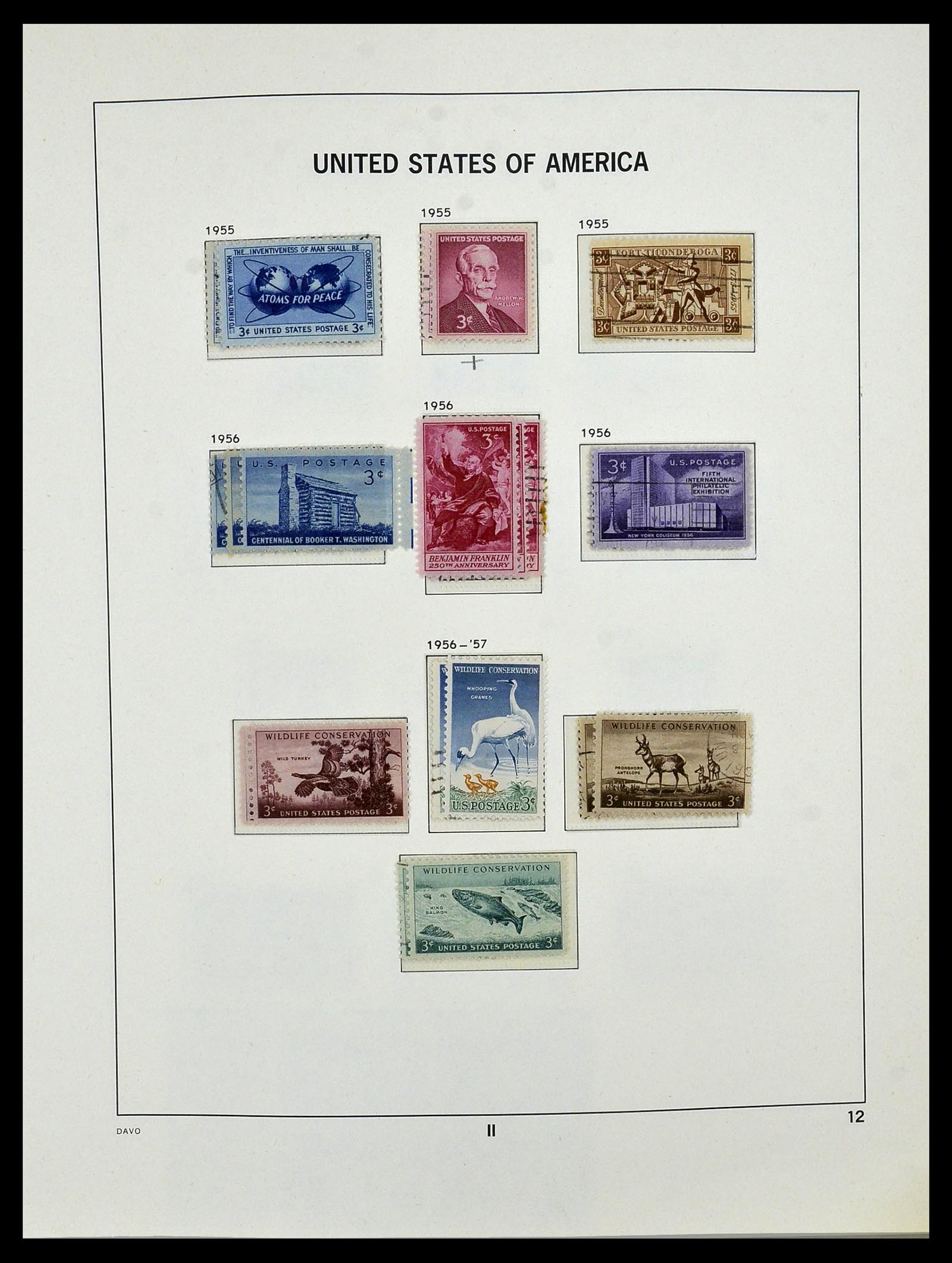 34026 058 - Postzegelverzameling 34026 USA 1851-2001.