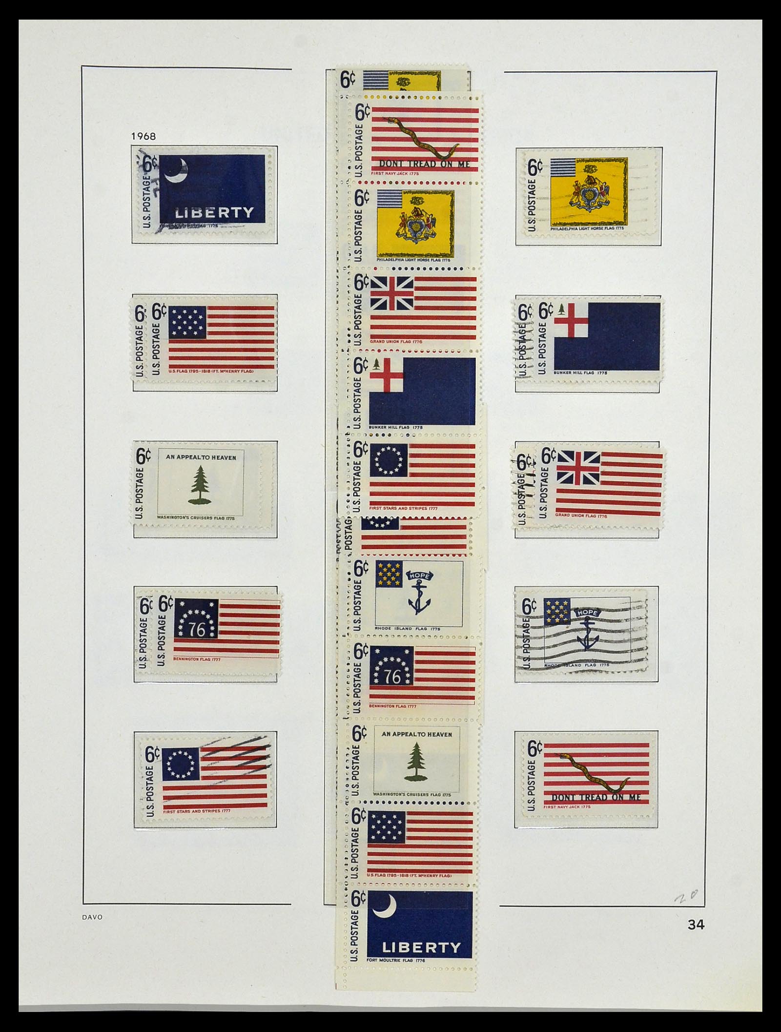 34026 081 - Postzegelverzameling 34026 USA 1851-2001.