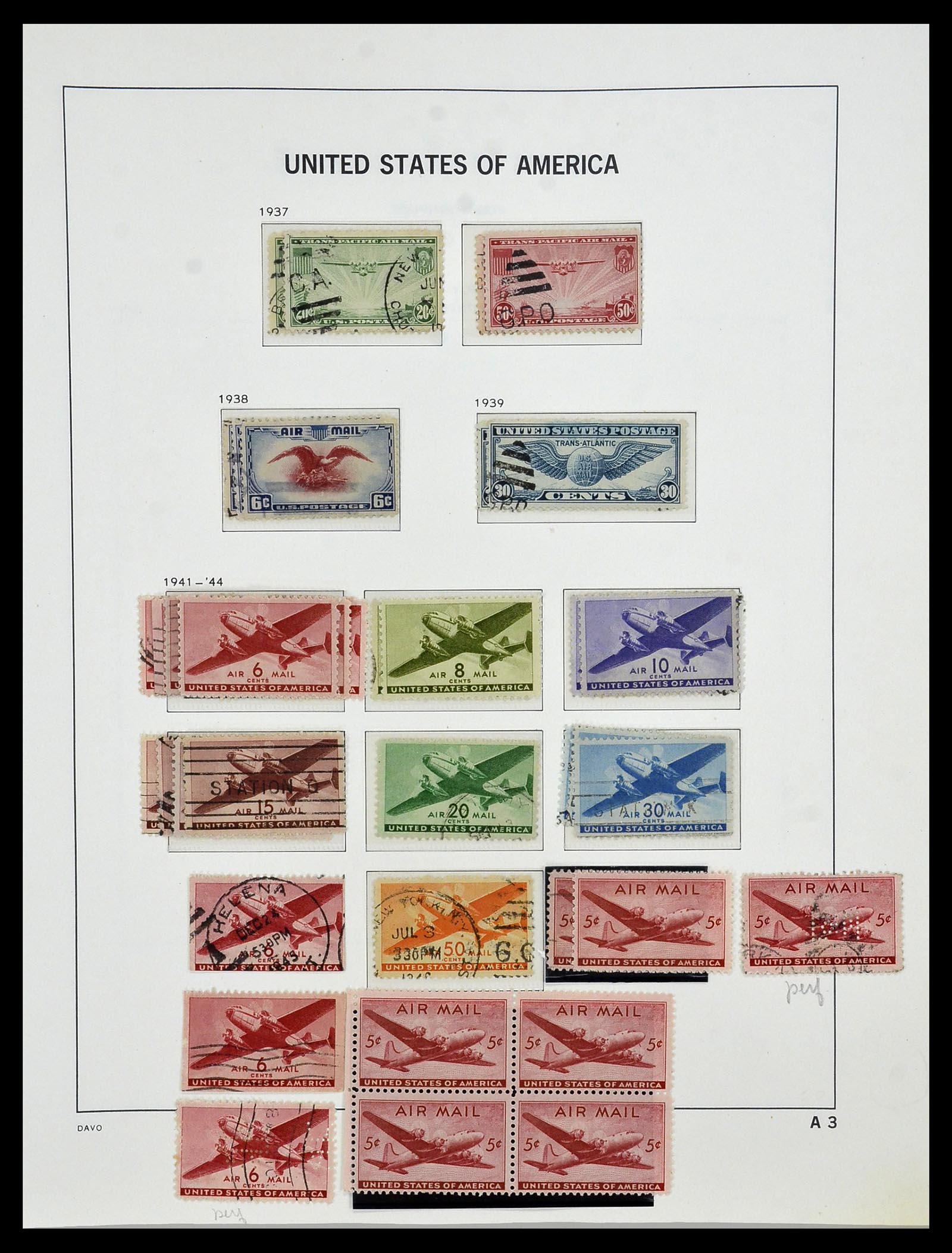 34026 084 - Postzegelverzameling 34026 USA 1851-2001.