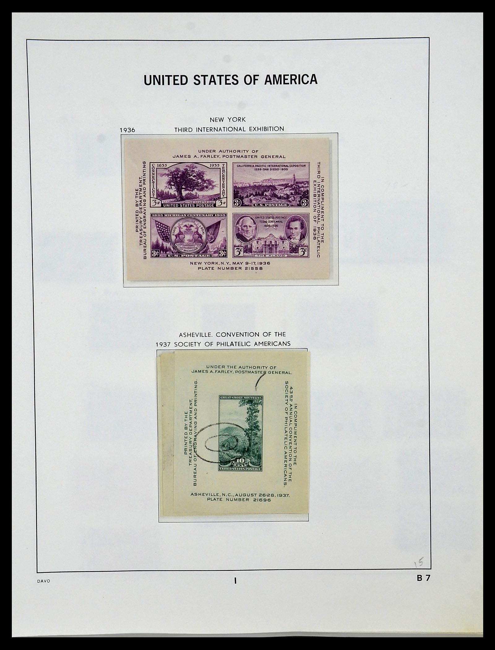 34026 086 - Postzegelverzameling 34026 USA 1851-2001.