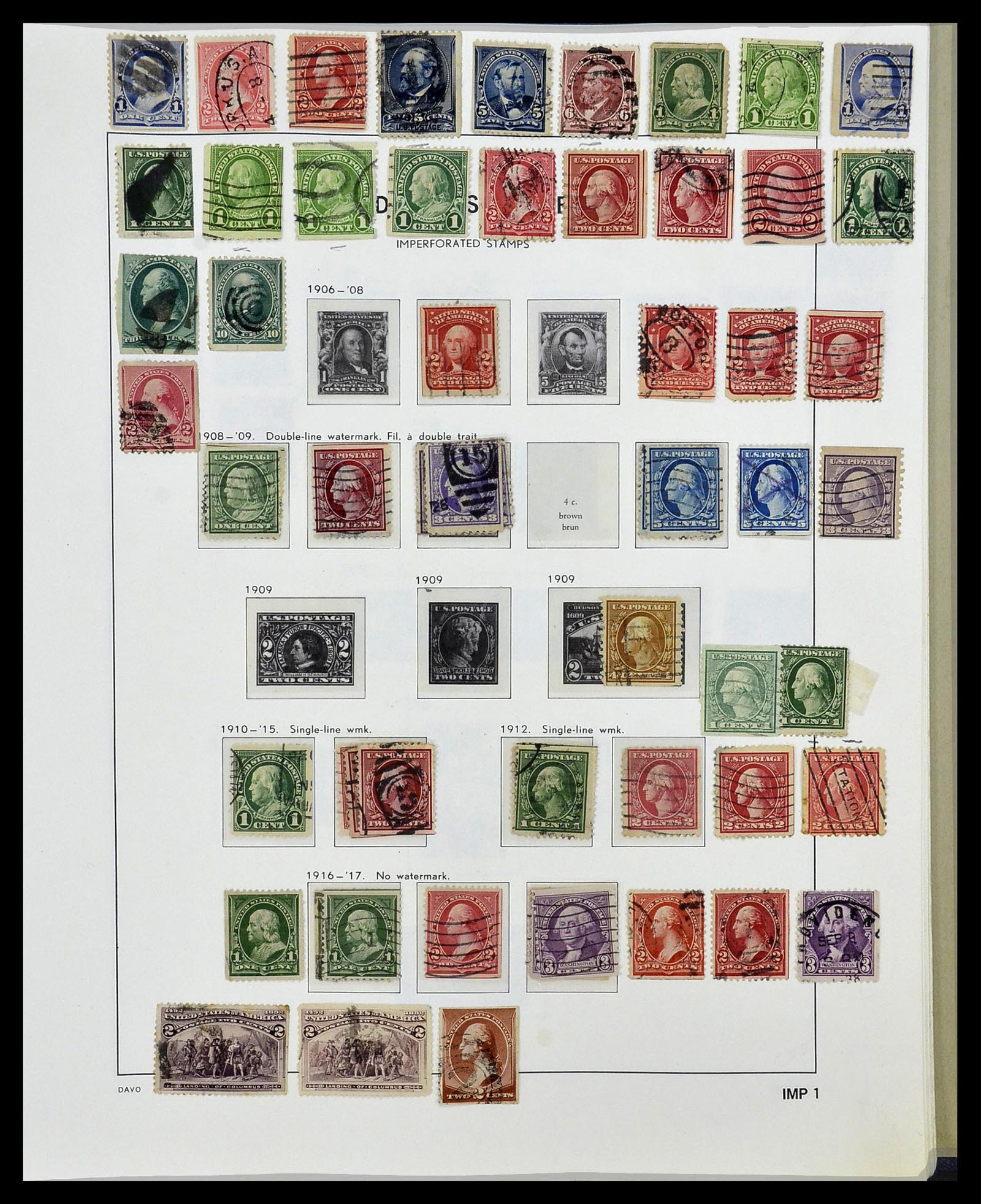 34026 088 - Postzegelverzameling 34026 USA 1851-2001.
