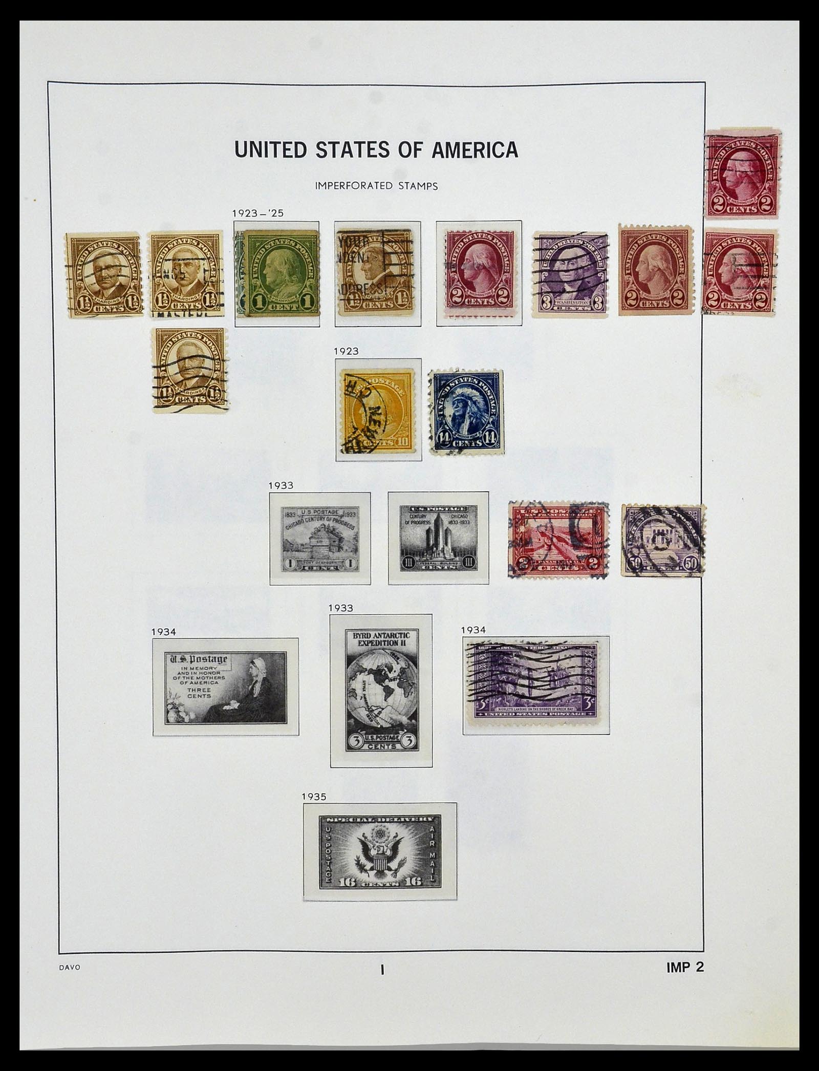 34026 089 - Postzegelverzameling 34026 USA 1851-2001.
