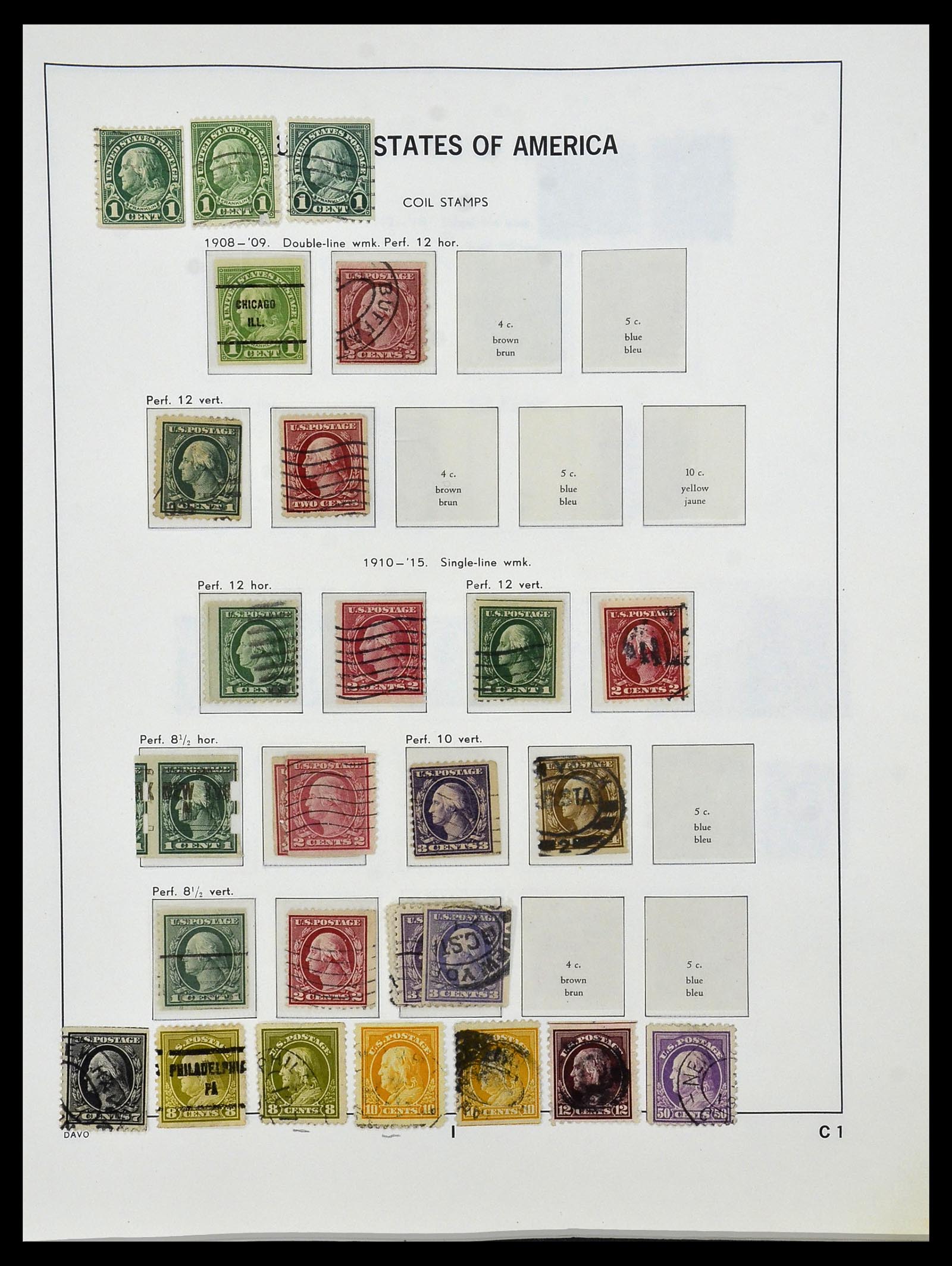 34026 091 - Postzegelverzameling 34026 USA 1851-2001.