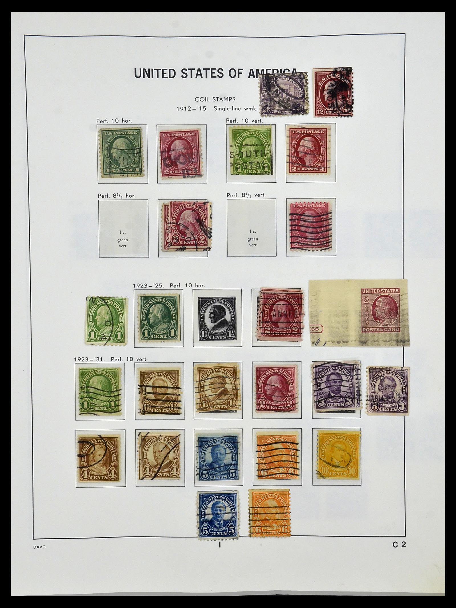 34026 092 - Postzegelverzameling 34026 USA 1851-2001.