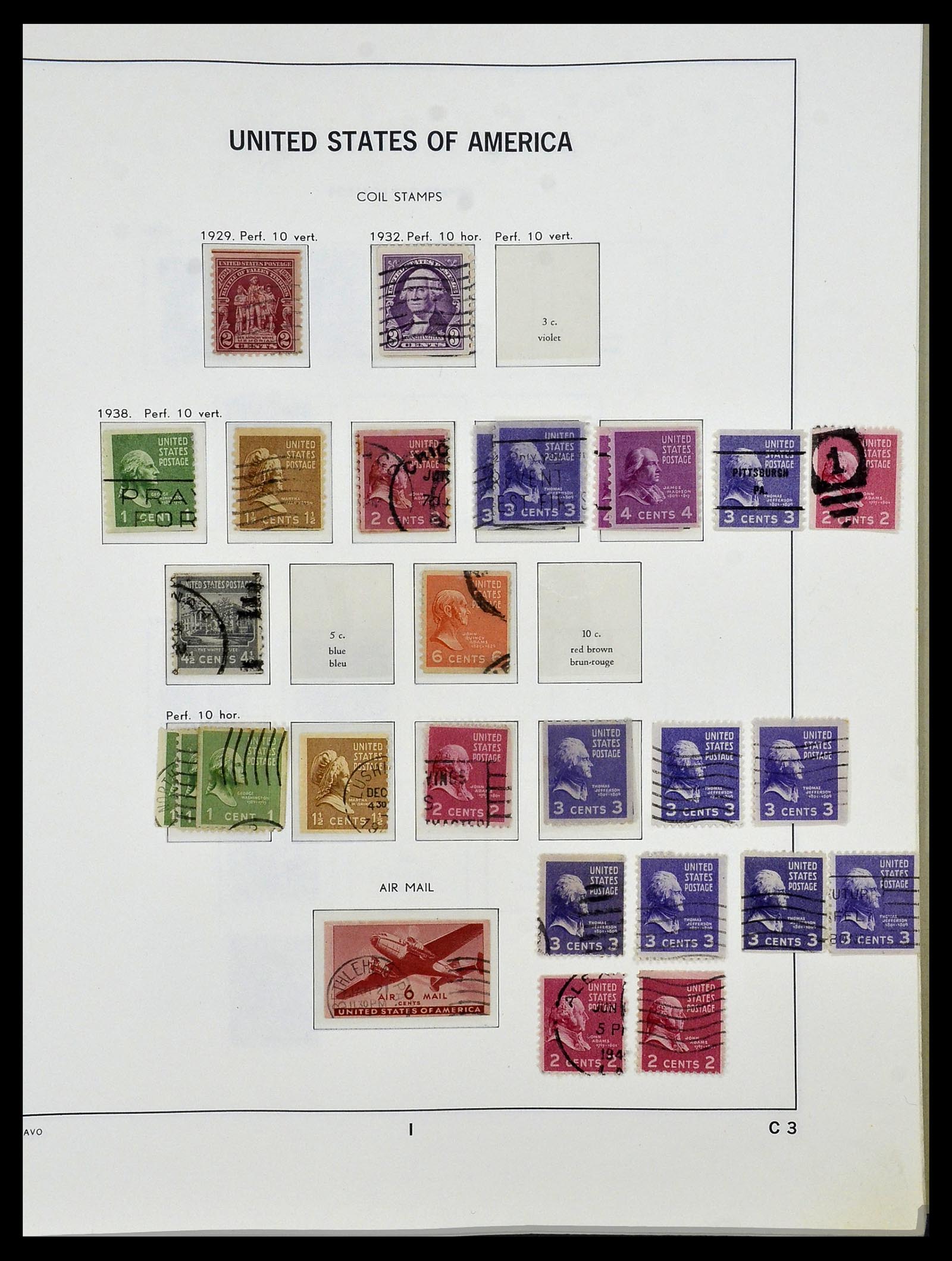34026 093 - Postzegelverzameling 34026 USA 1851-2001.