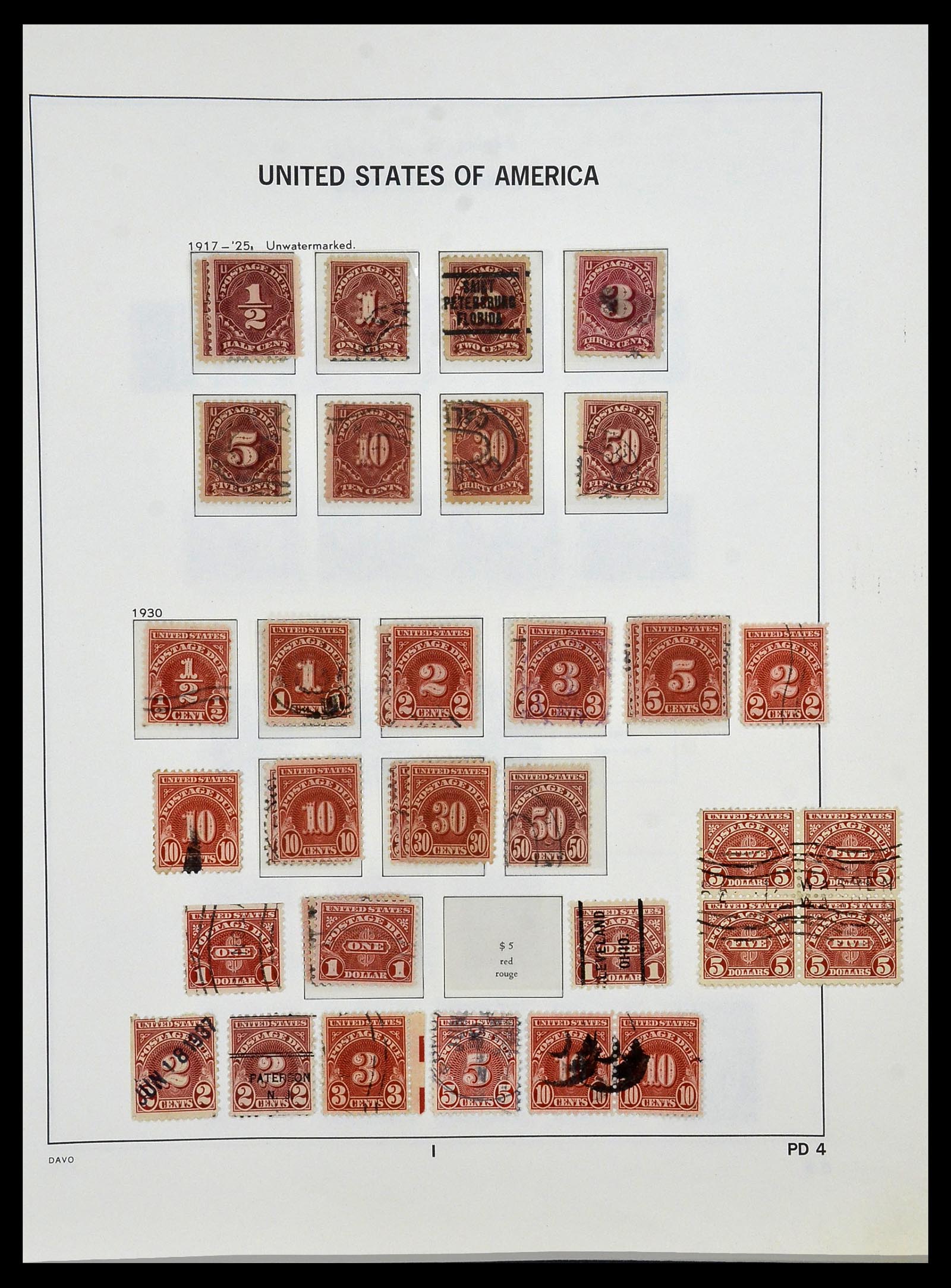 34026 097 - Postzegelverzameling 34026 USA 1851-2001.