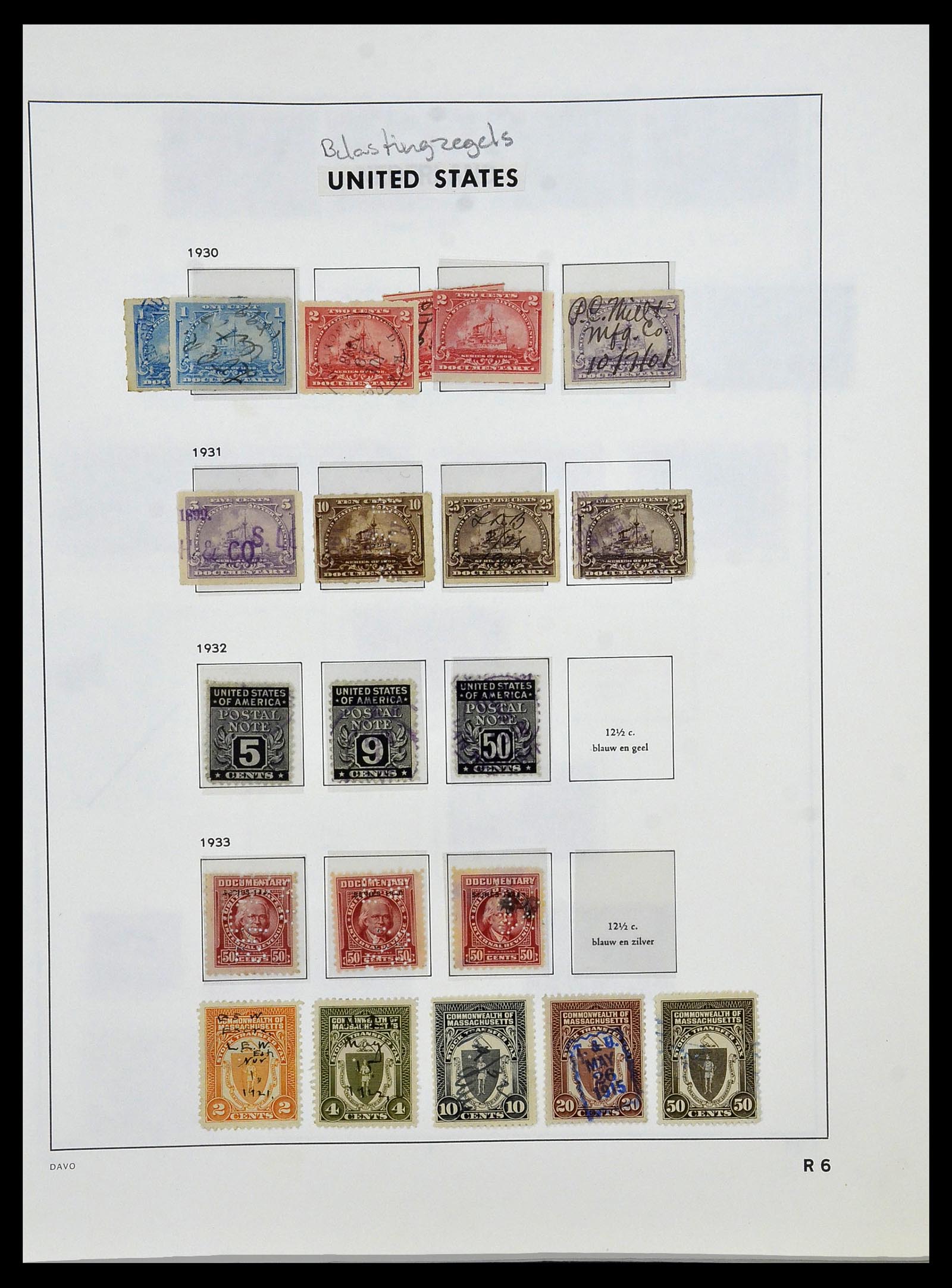 34026 098 - Postzegelverzameling 34026 USA 1851-2001.