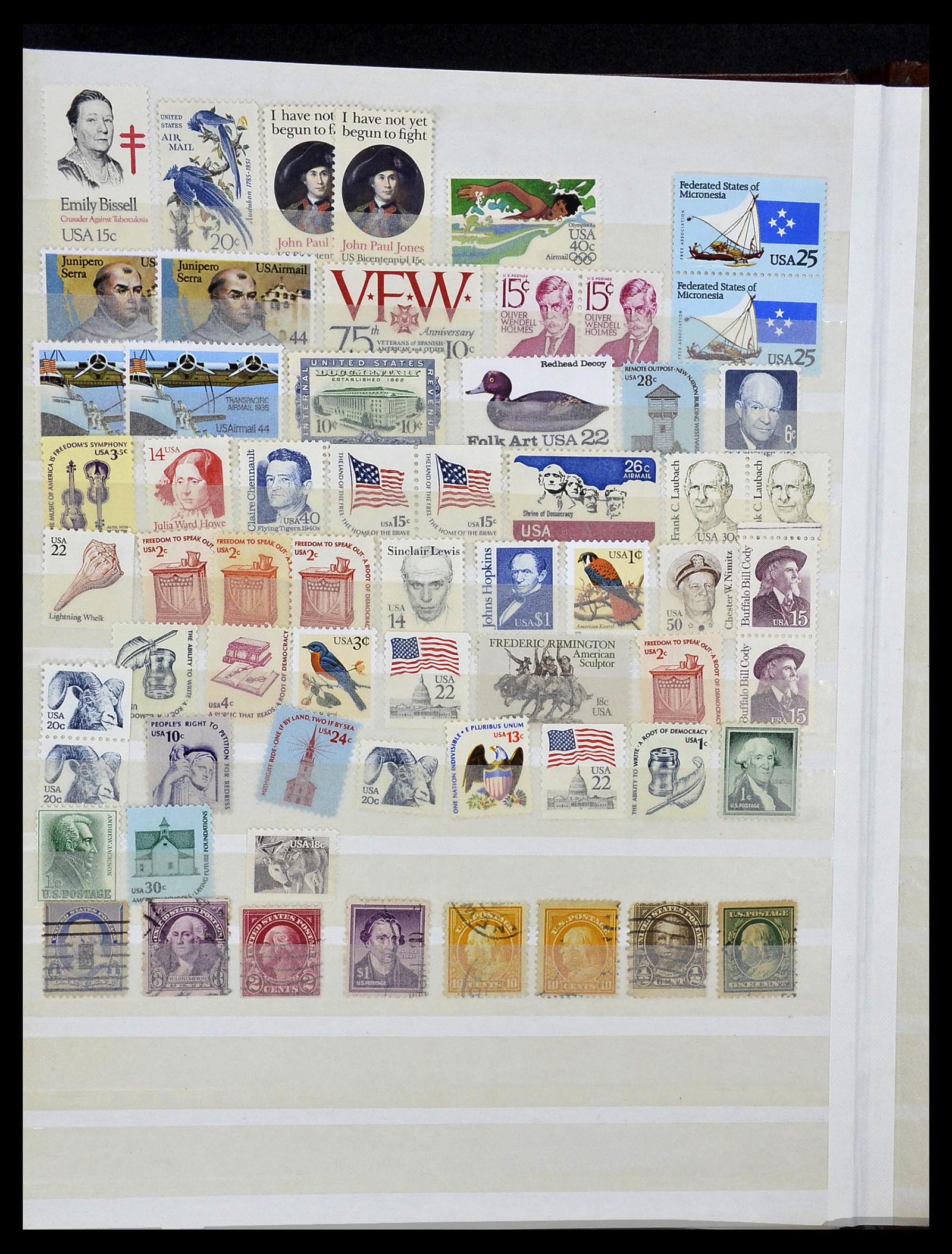 34026 369 - Stamp collection 34026 USA 1851-2001.