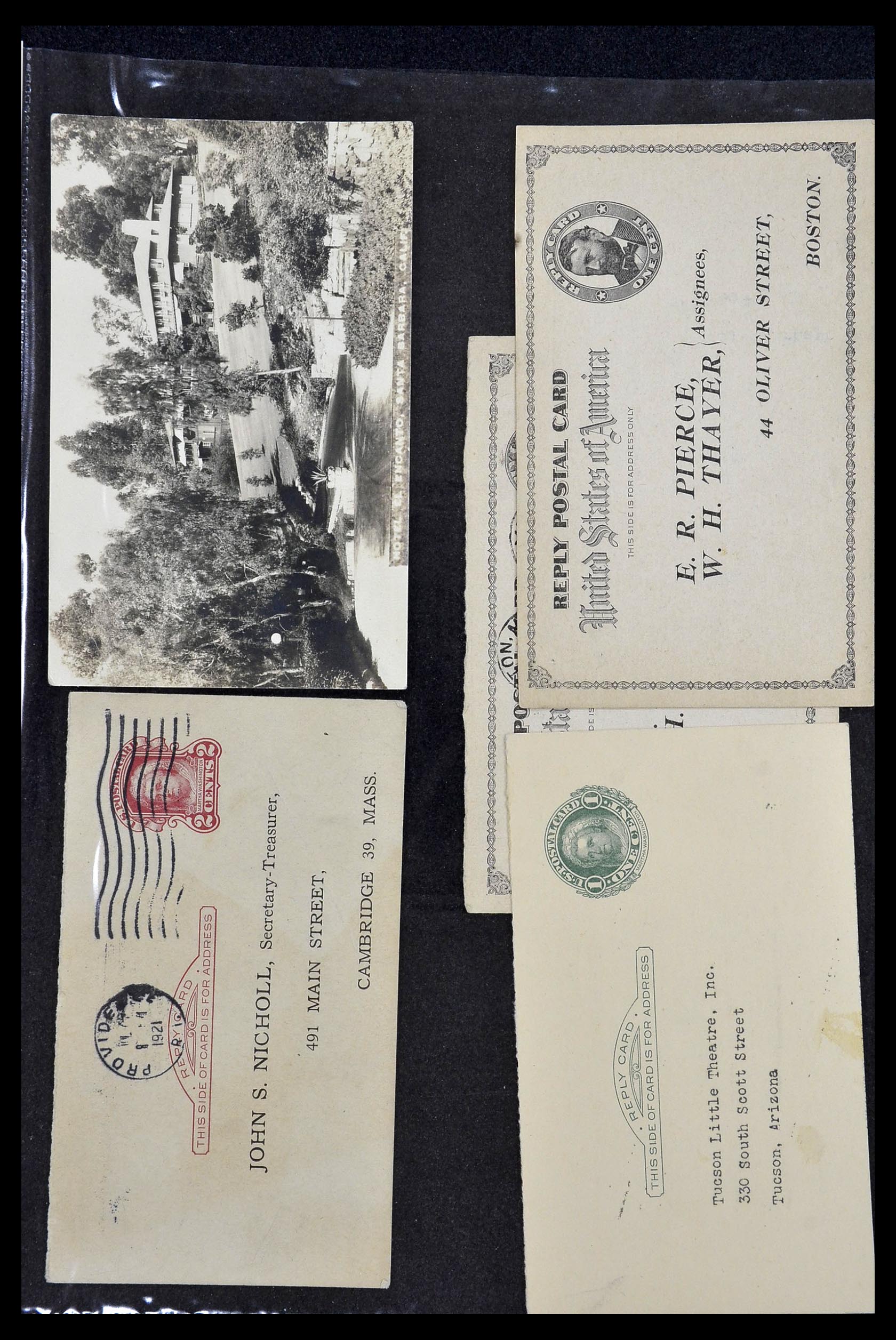 34027 032 - Postzegelverzameling 34027 USA back of the book 1880-1960.