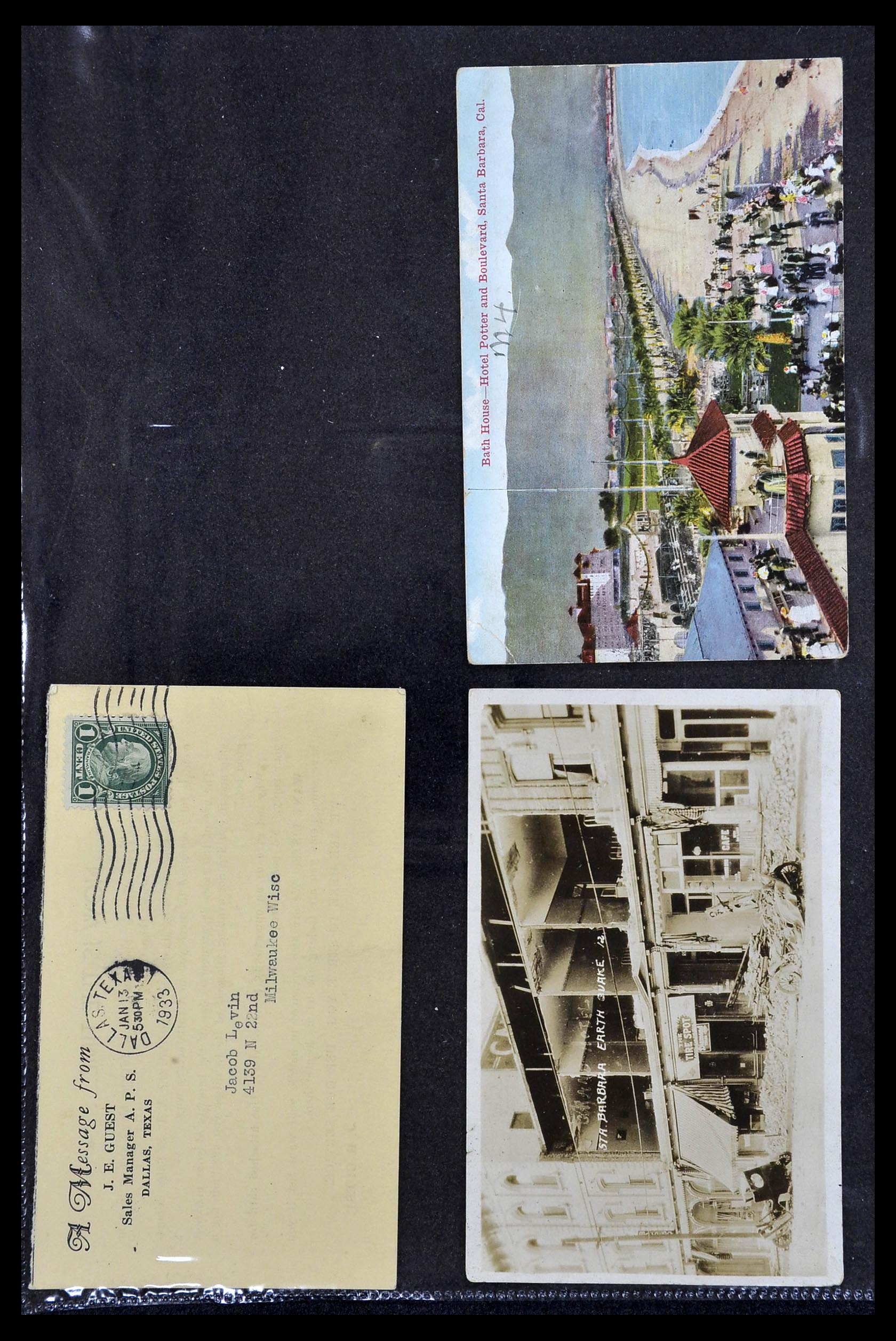 34027 049 - Postzegelverzameling 34027 USA back of the book 1880-1960.