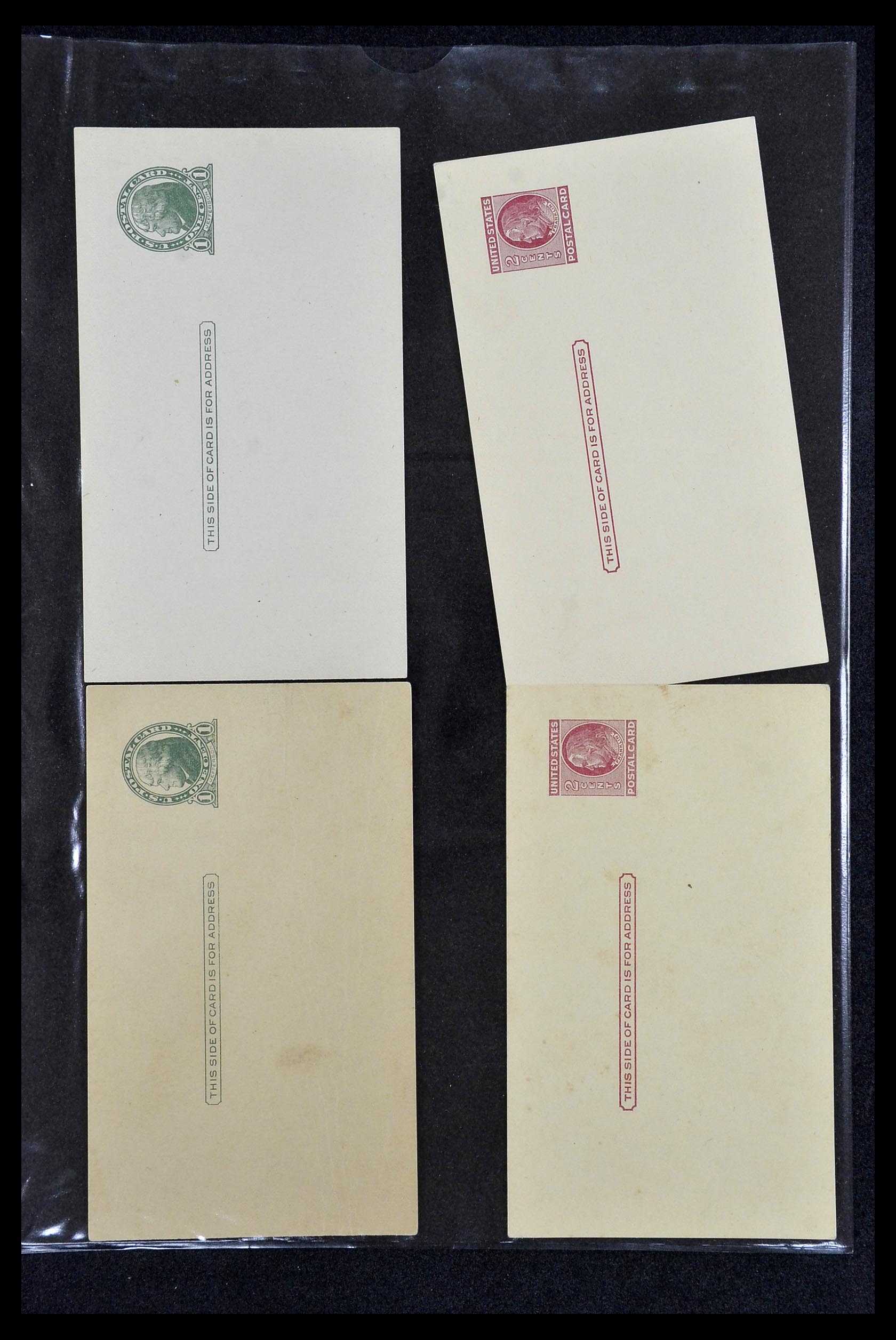 34027 059 - Postzegelverzameling 34027 USA back of the book 1880-1960.