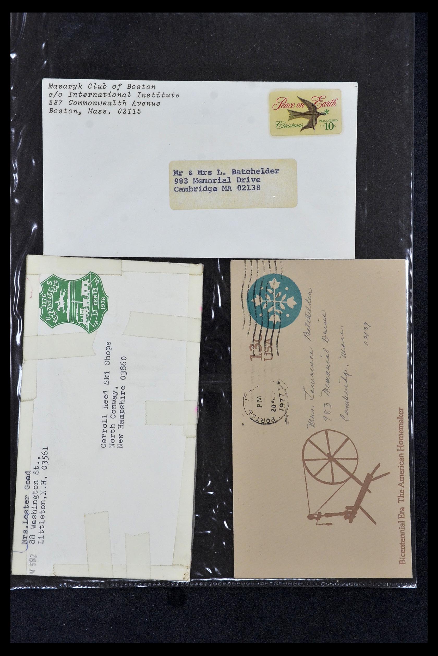 34027 085 - Postzegelverzameling 34027 USA back of the book 1880-1960.