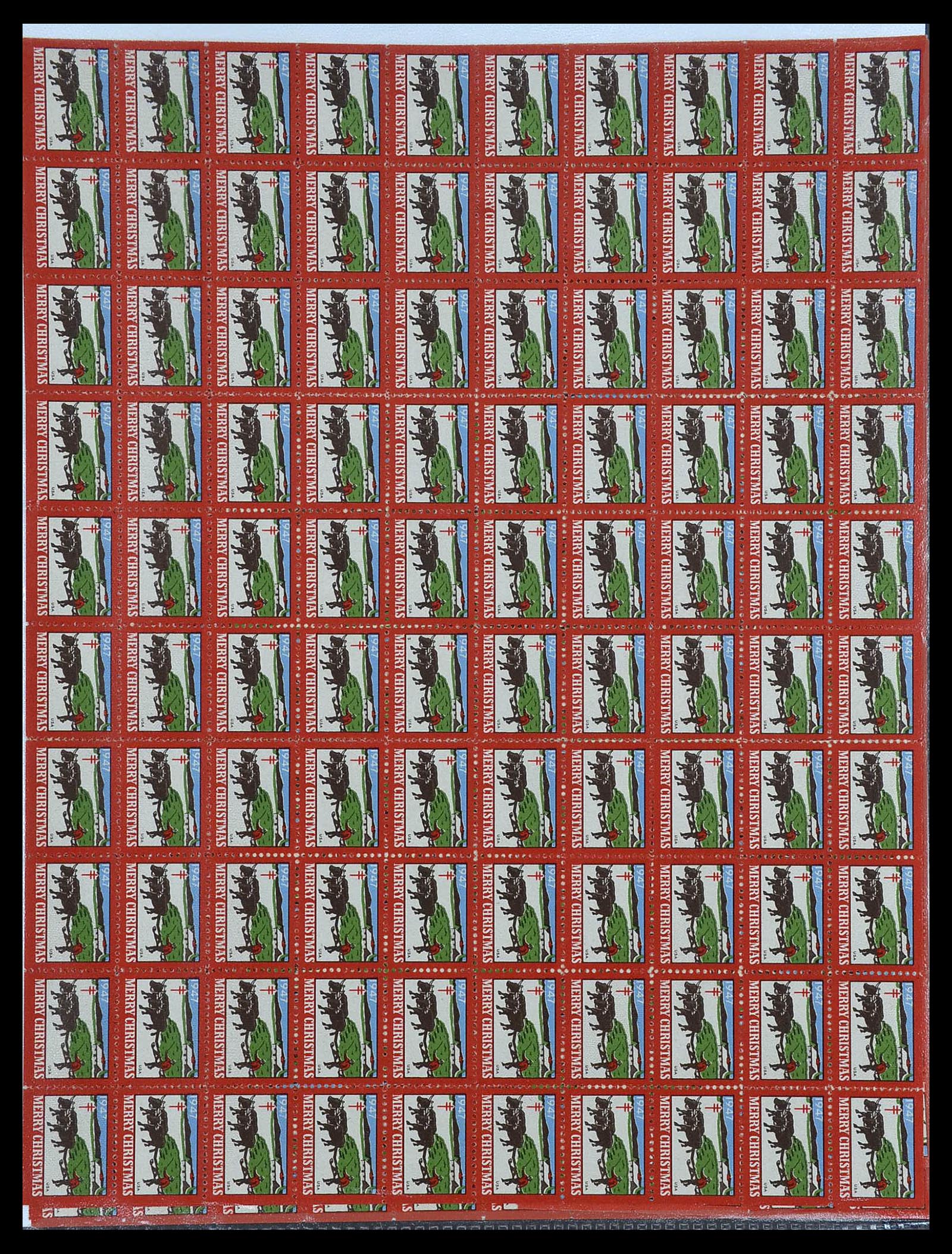34027 098 - Postzegelverzameling 34027 USA back of the book 1880-1960.
