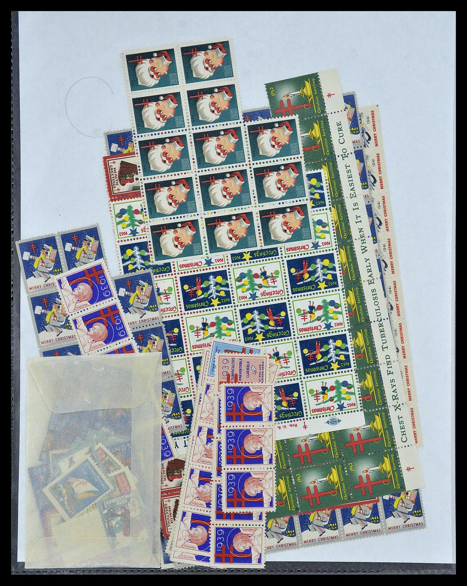 34027 101 - Postzegelverzameling 34027 USA back of the book 1880-1960.
