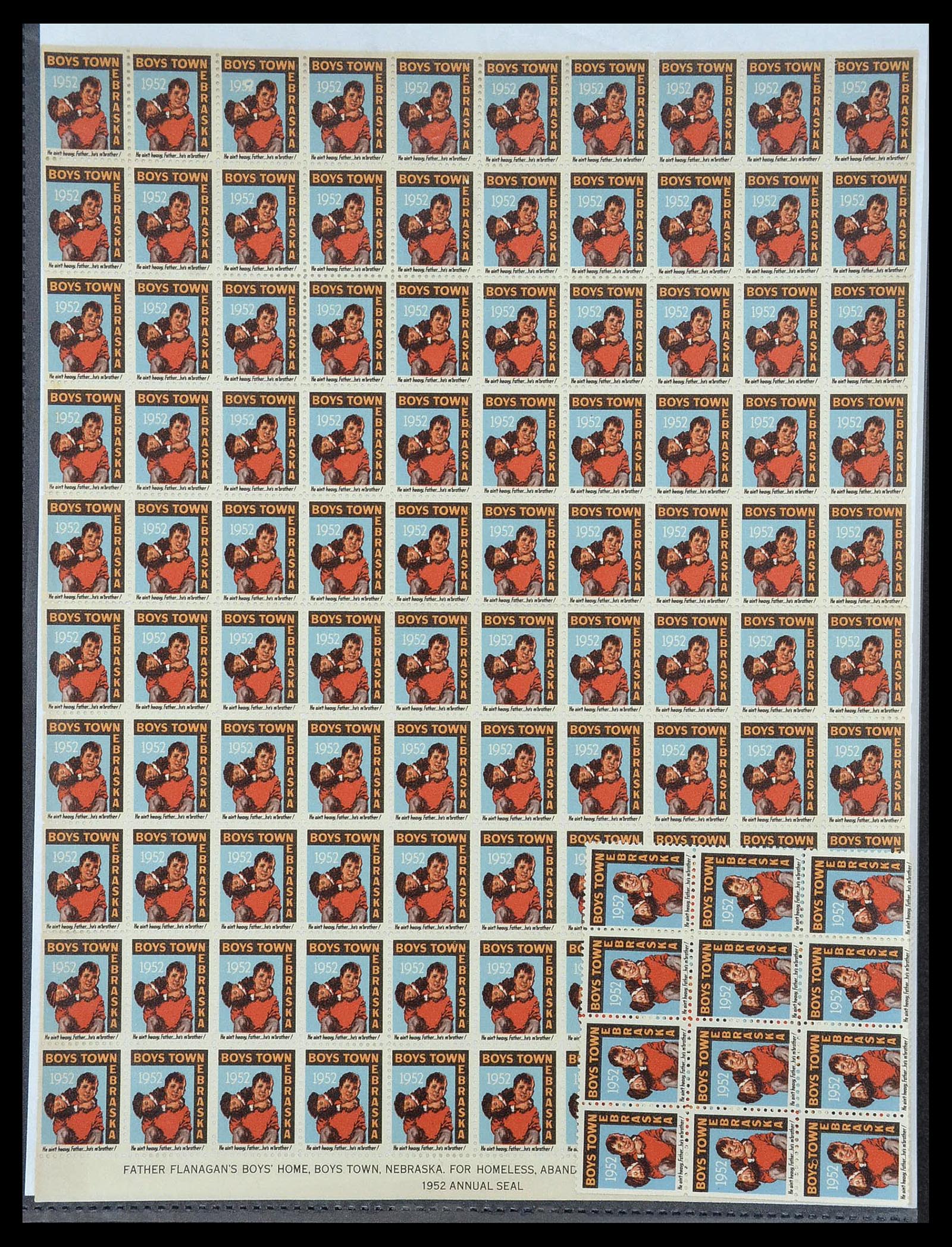 34027 102 - Postzegelverzameling 34027 USA back of the book 1880-1960.