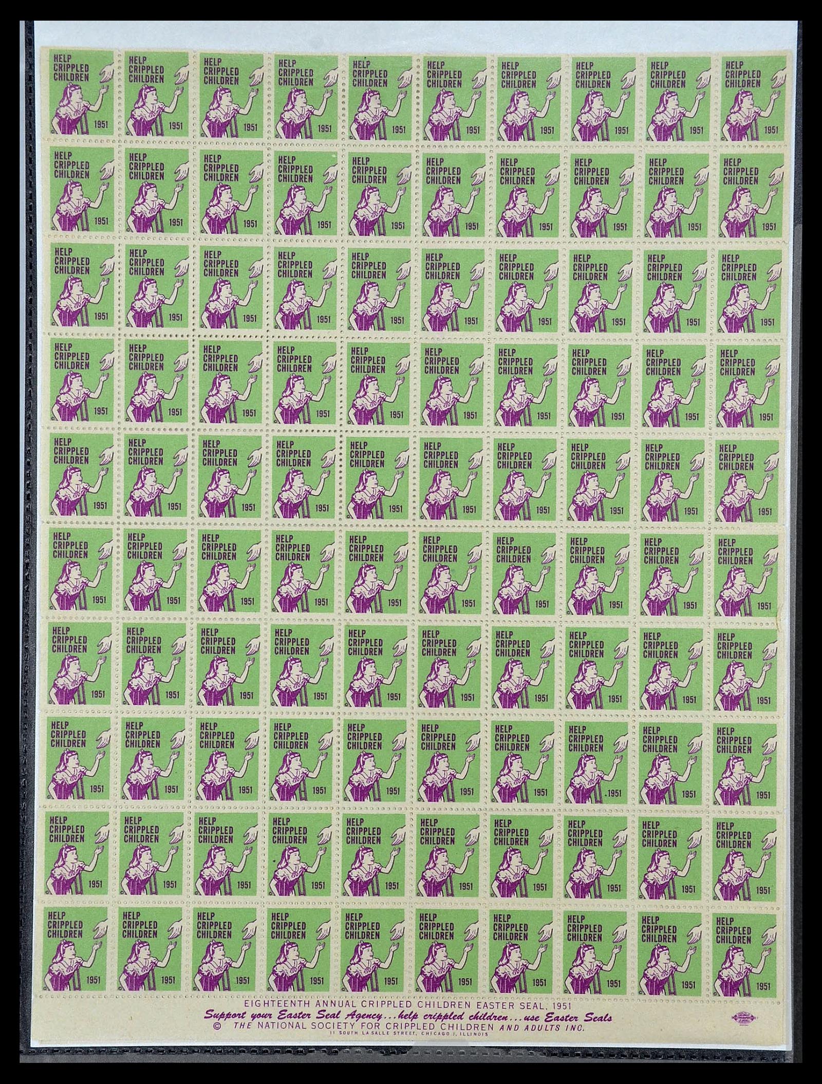 34027 106 - Postzegelverzameling 34027 USA back of the book 1880-1960.