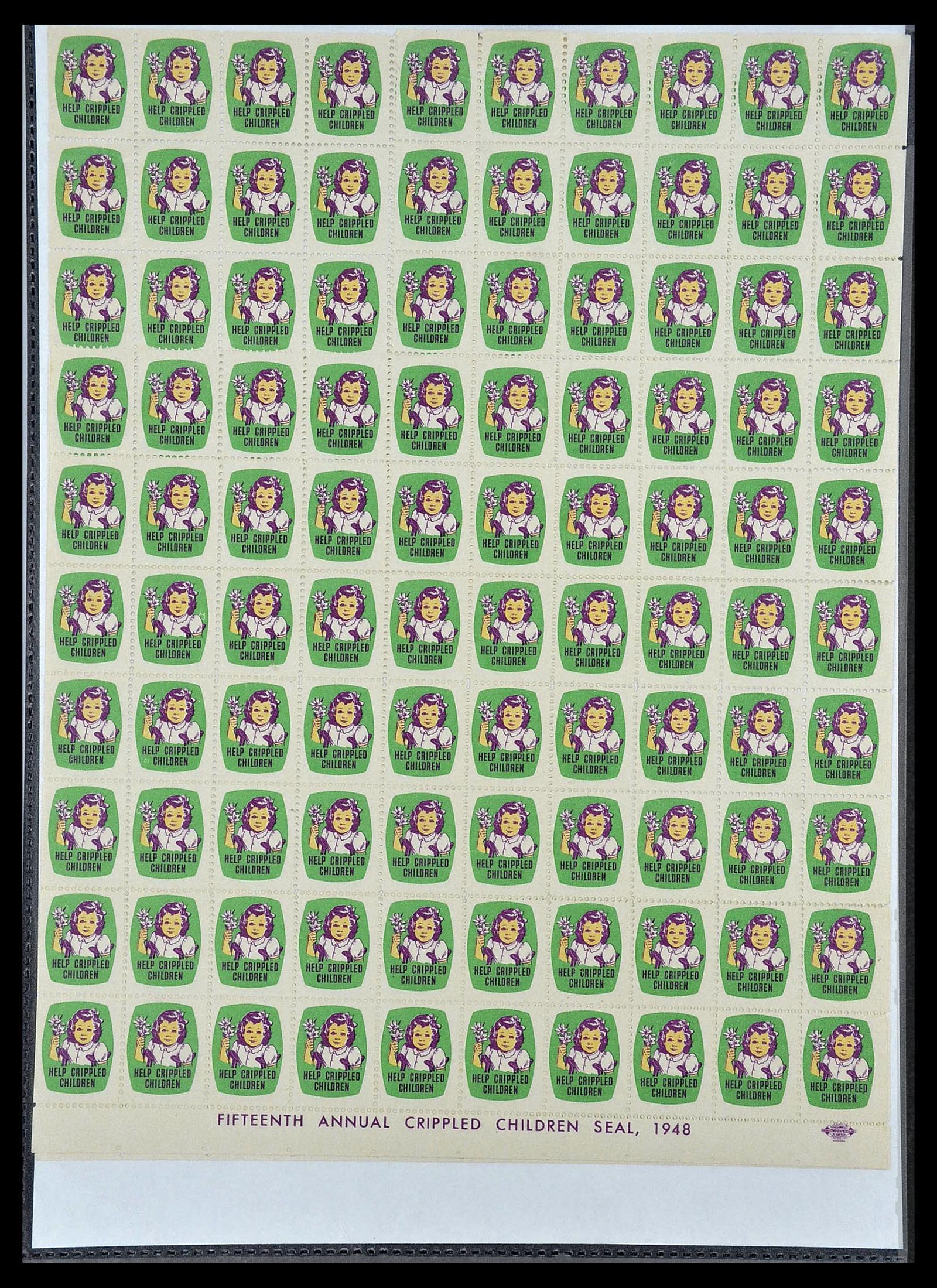 34027 107 - Postzegelverzameling 34027 USA back of the book 1880-1960.
