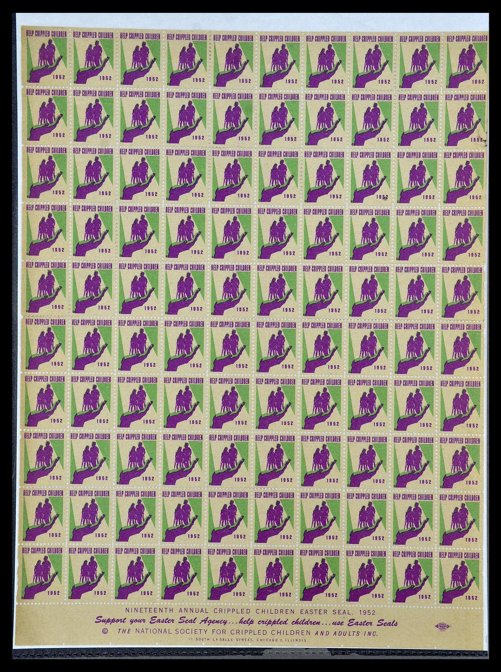 34027 108 - Postzegelverzameling 34027 USA back of the book 1880-1960.