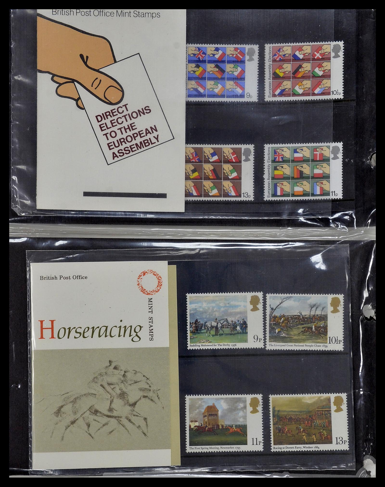 34029 002 - Stamp collection 34029 Great Britain presentation packs 1978-2004.