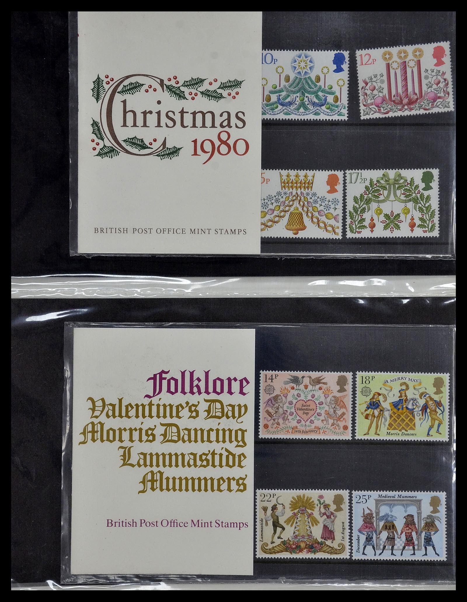 34029 009 - Stamp collection 34029 Great Britain presentation packs 1978-2004.