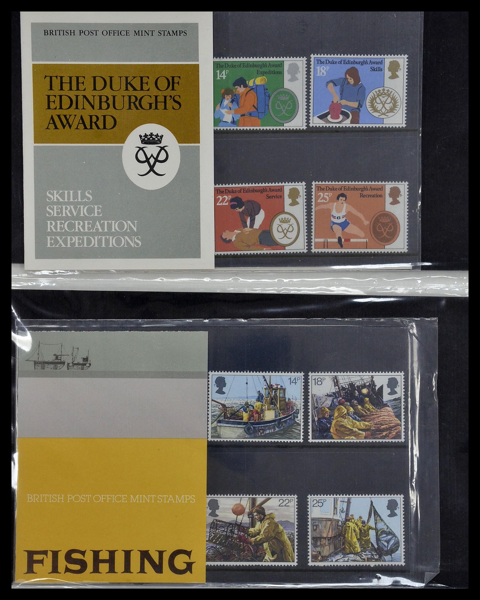 34029 012 - Stamp collection 34029 Great Britain presentation packs 1978-2004.