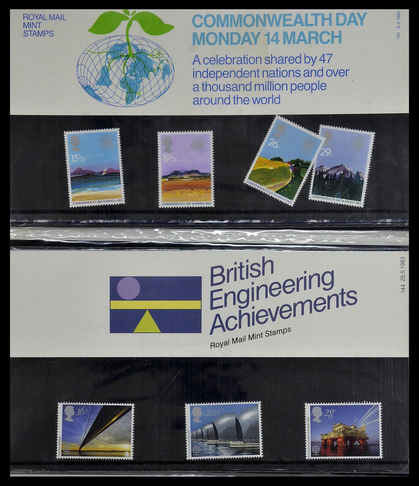 34029 018 - Stamp collection 34029 Great Britain presentation packs 1978-2004.
