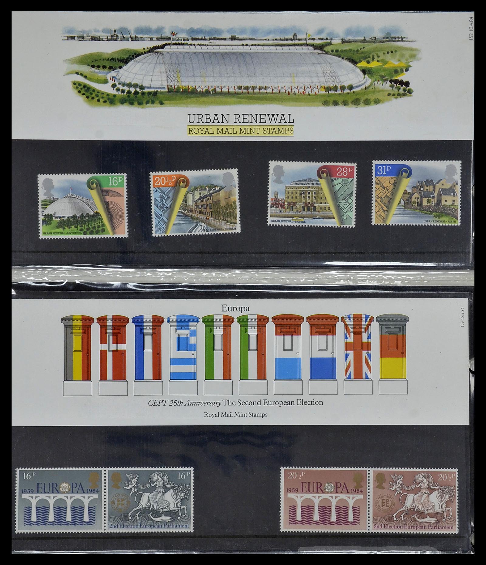 34029 022 - Stamp collection 34029 Great Britain presentation packs 1978-2004.