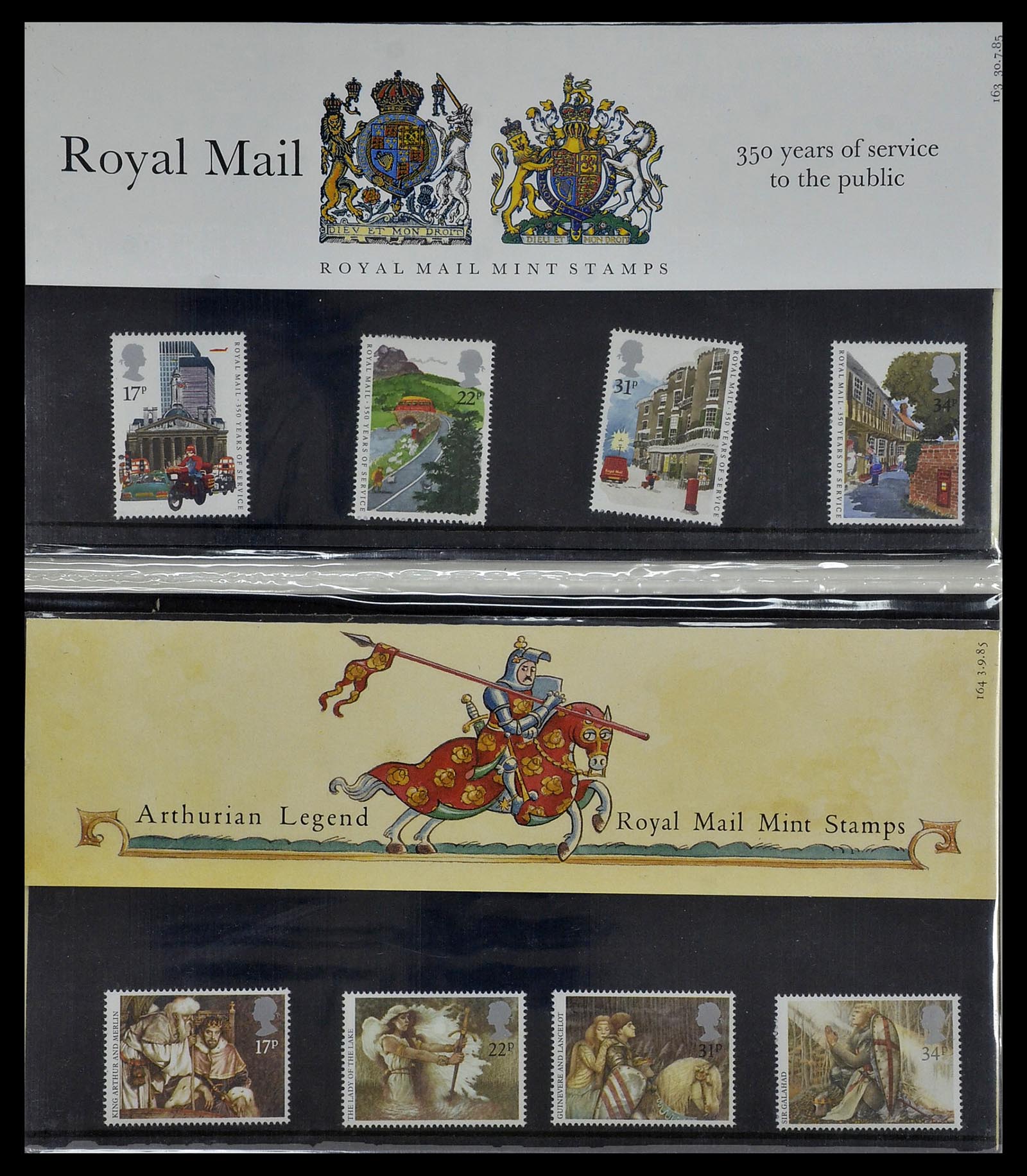 34029 027 - Stamp collection 34029 Great Britain presentation packs 1978-2004.