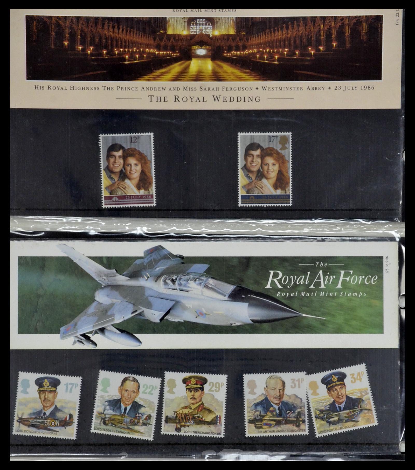 34029 032 - Stamp collection 34029 Great Britain presentation packs 1978-2004.