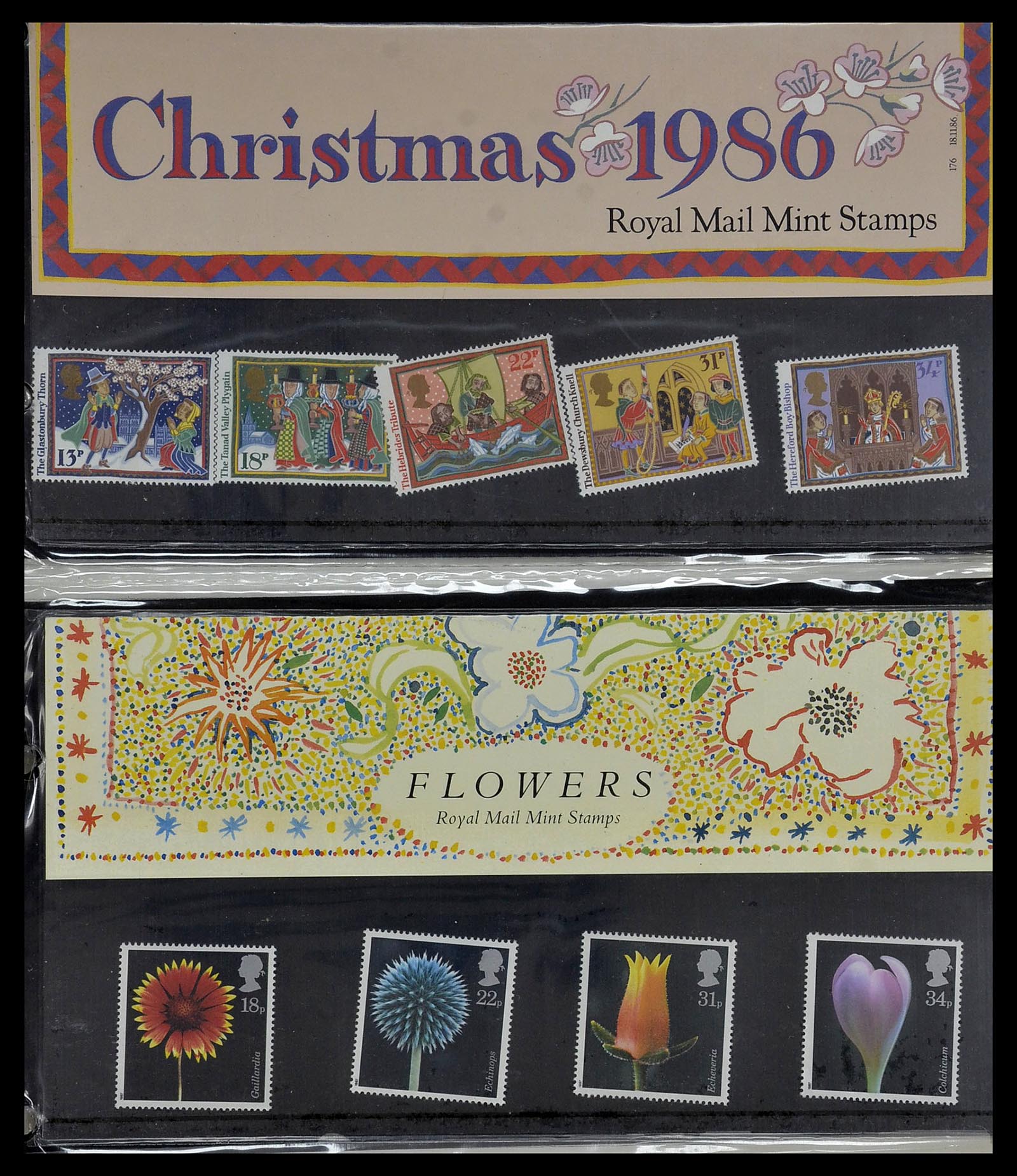 34029 033 - Stamp collection 34029 Great Britain presentation packs 1978-2004.