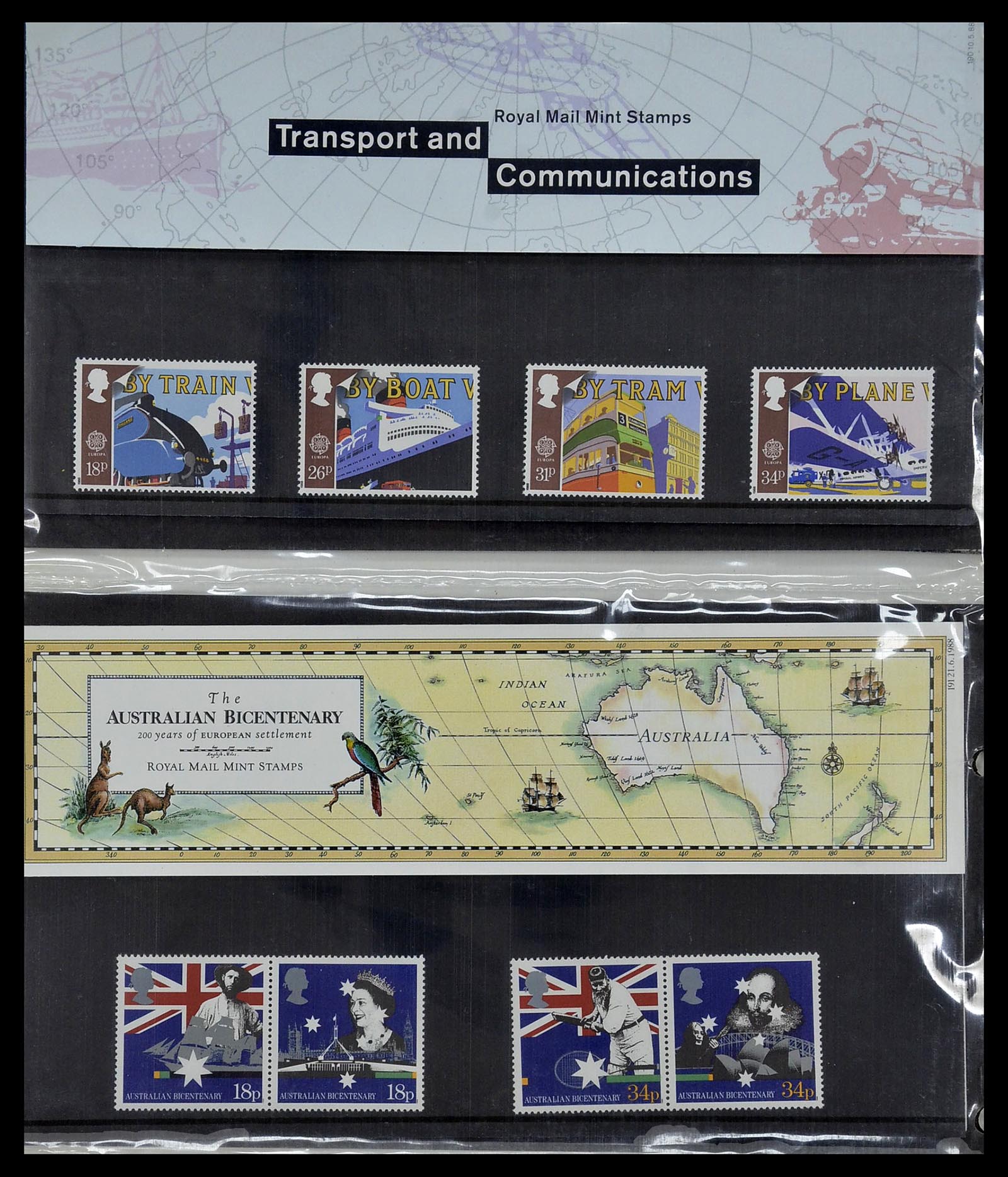 34029 038 - Stamp collection 34029 Great Britain presentation packs 1978-2004.