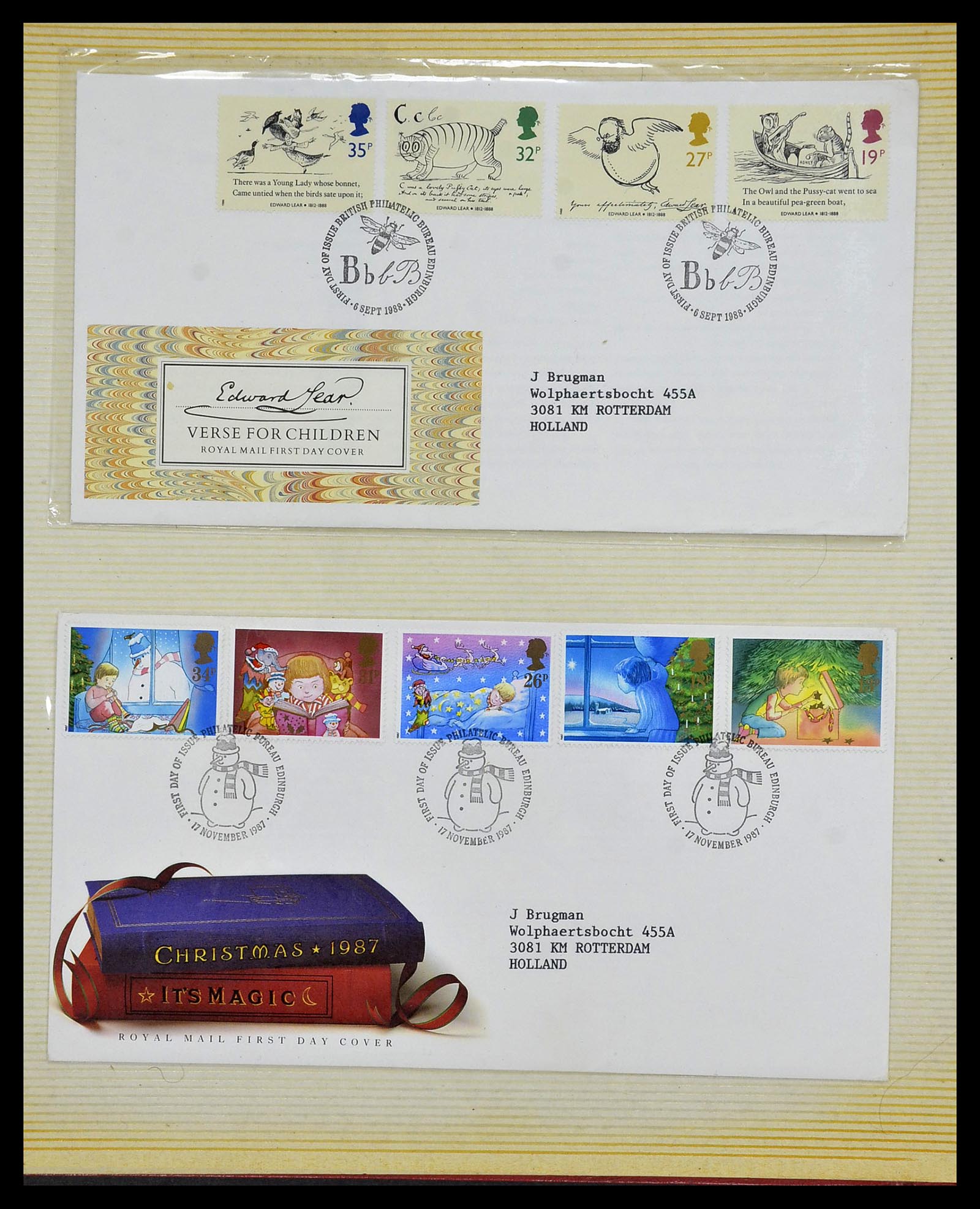34029 041 - Stamp collection 34029 Great Britain presentation packs 1978-2004.
