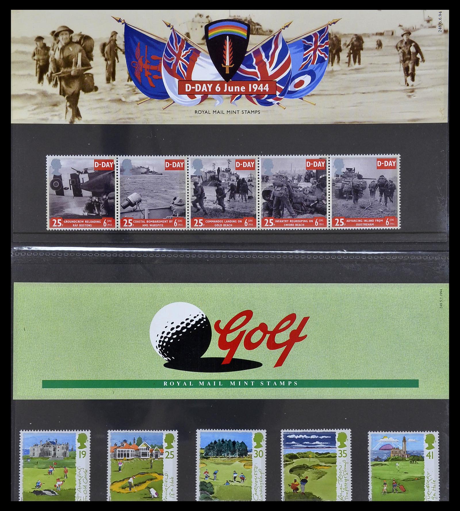 34029 075 - Stamp collection 34029 Great Britain presentation packs 1978-2004.